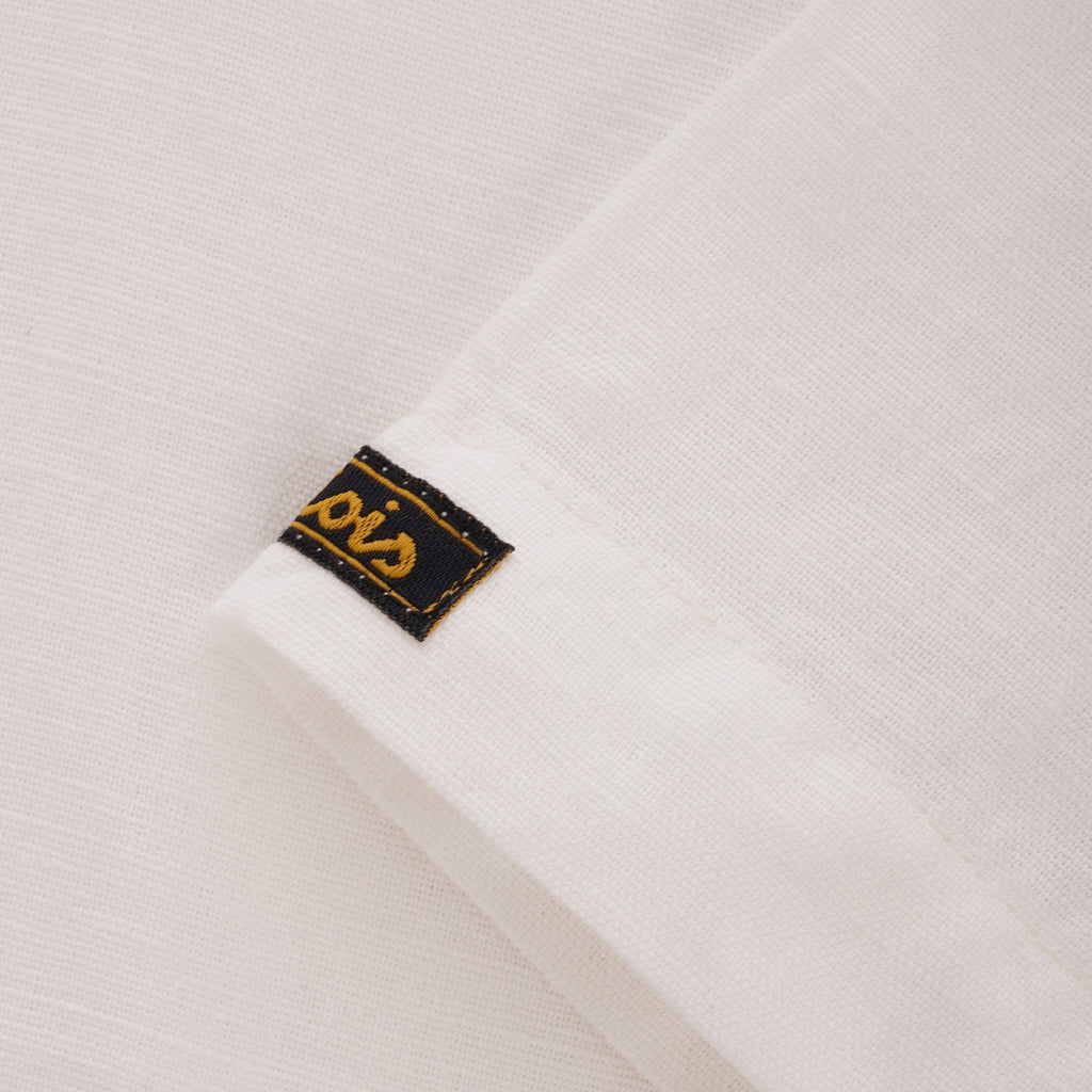 Lois Jeans Kaiwai Short Sleeve Linen Shirt - White
