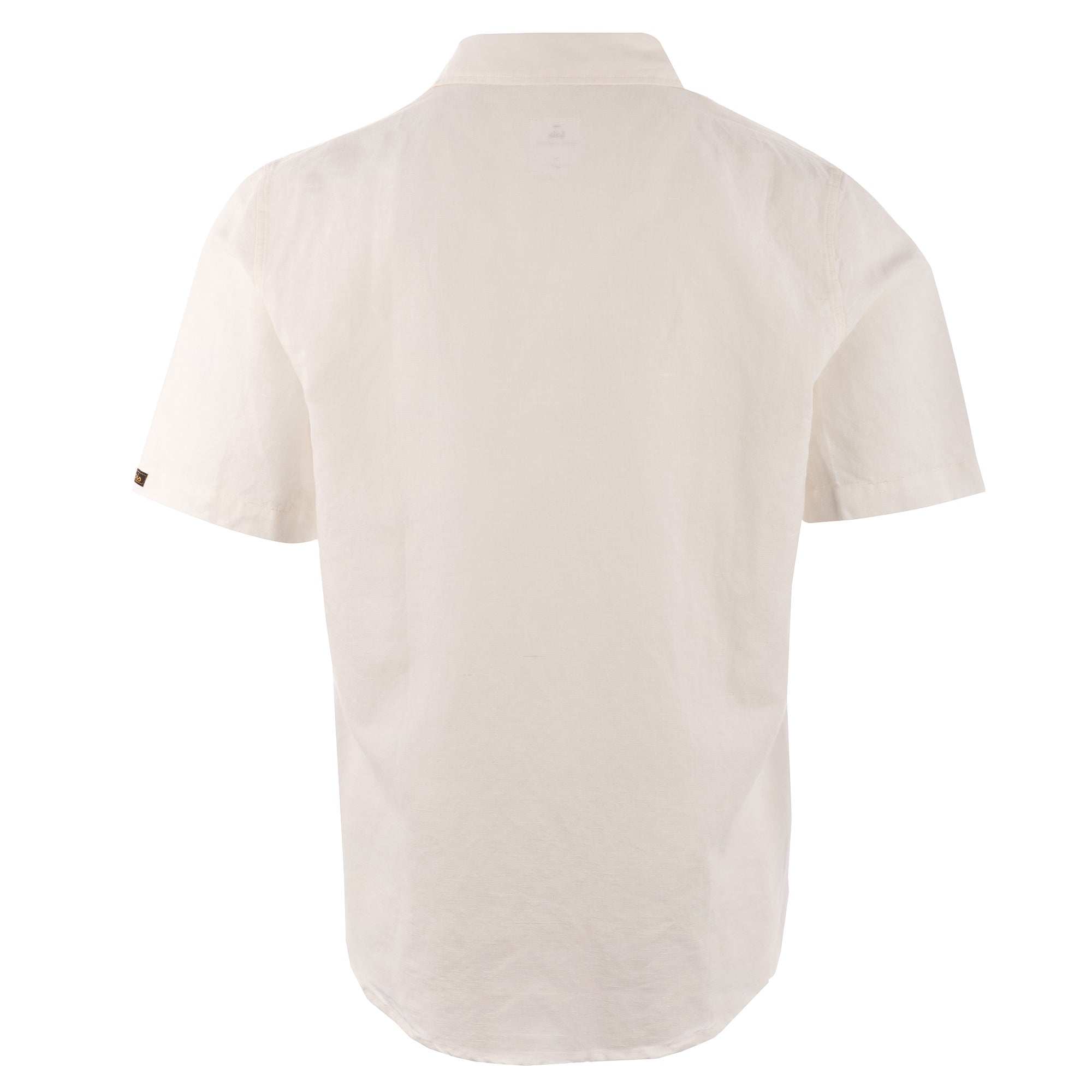 Lois Jeans Kaiwai Short Sleeve Linen Shirt - White