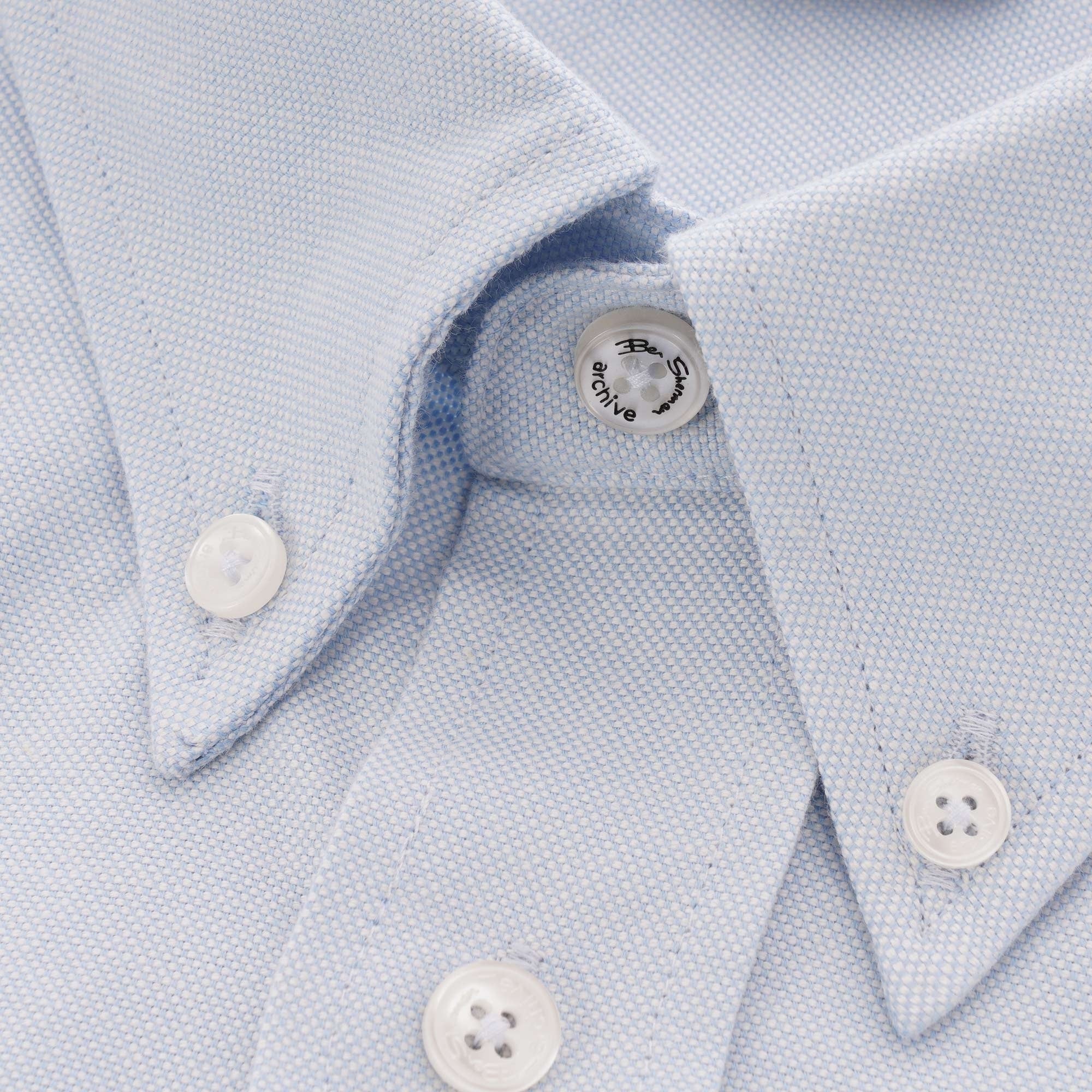 Ben Sherman Long Sleeve Oxford Shirt - Mint