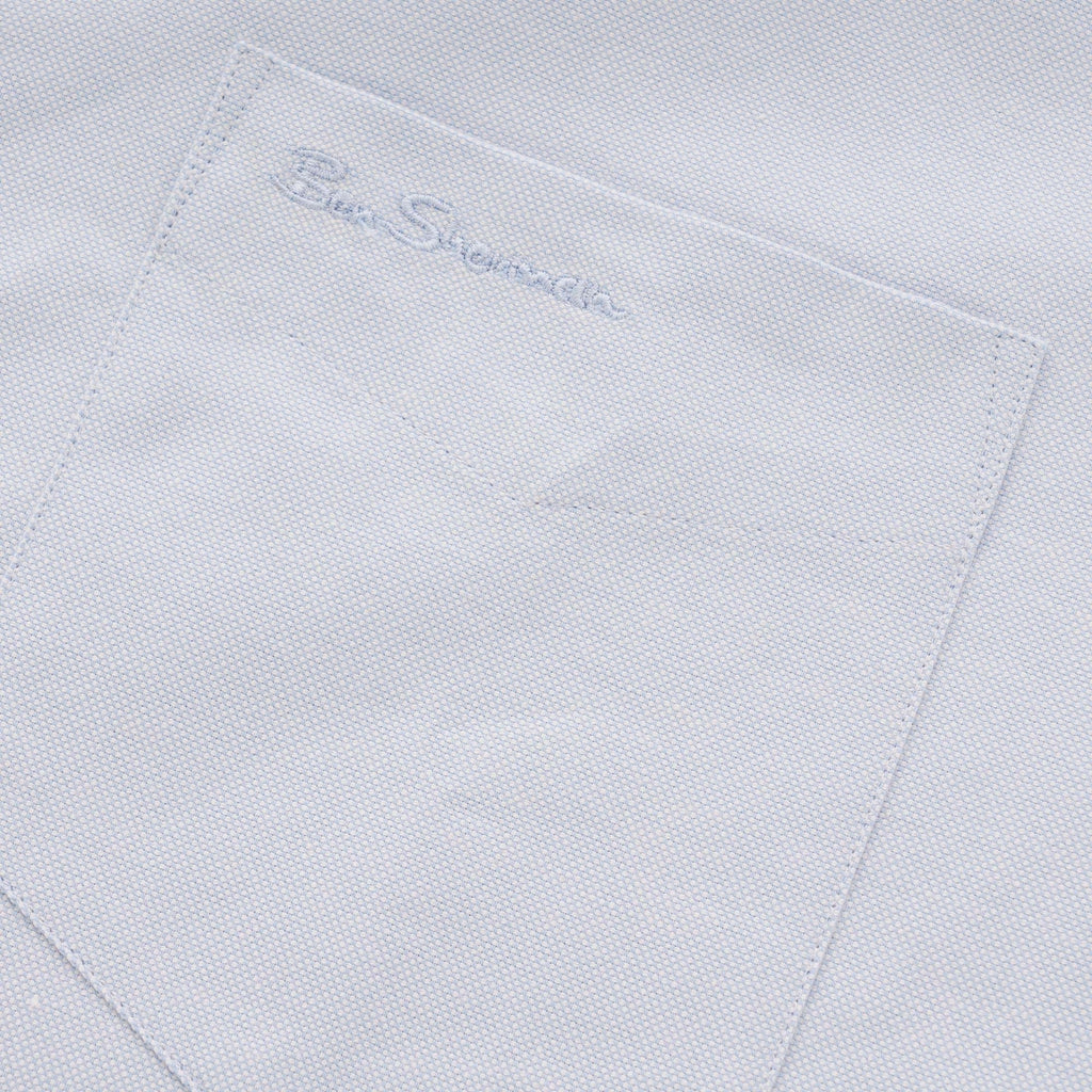 Ben Sherman Long Sleeve Oxford Shirt - Mint
