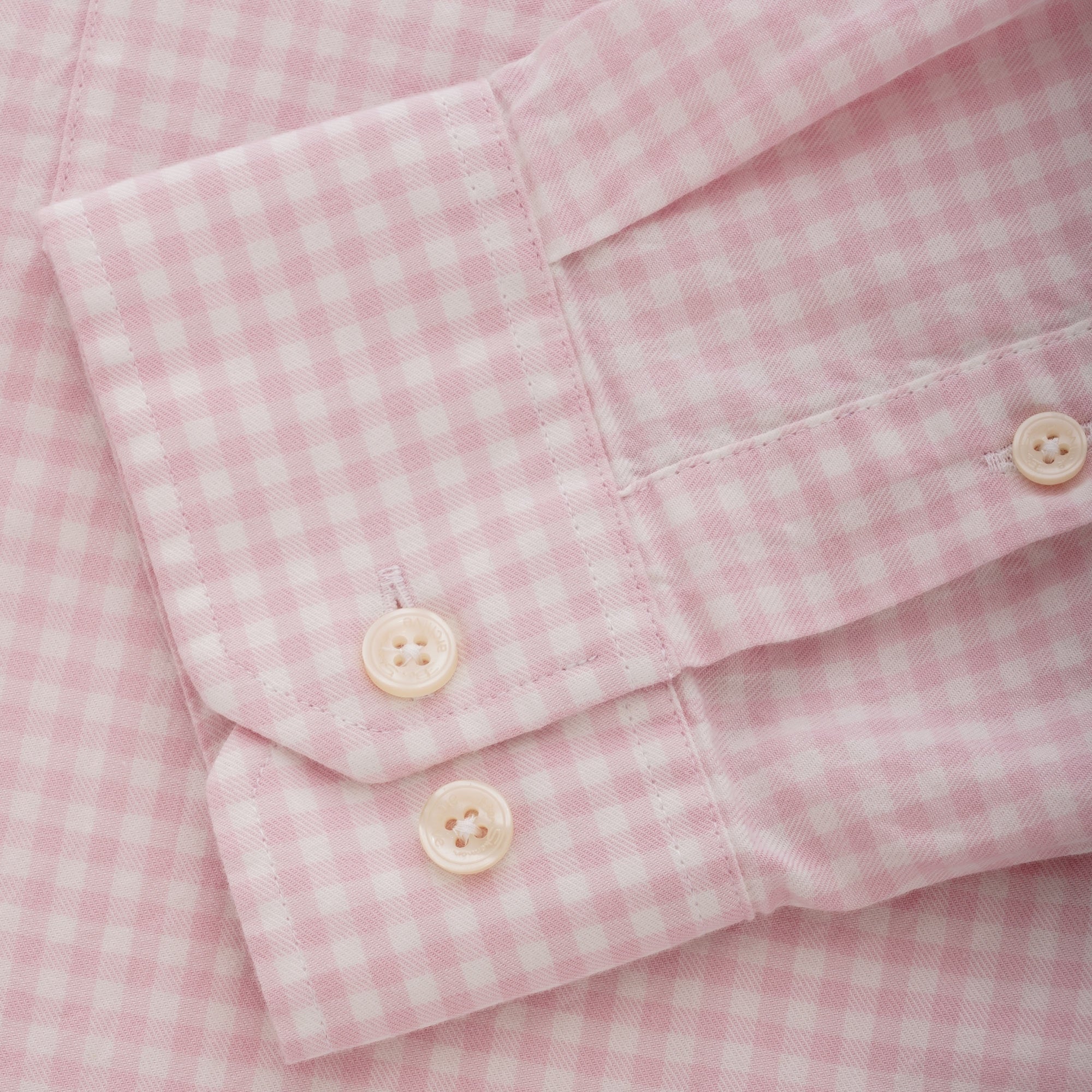 Ben Sherman Long Sleeve Mini House Gingham Shirt - Pink