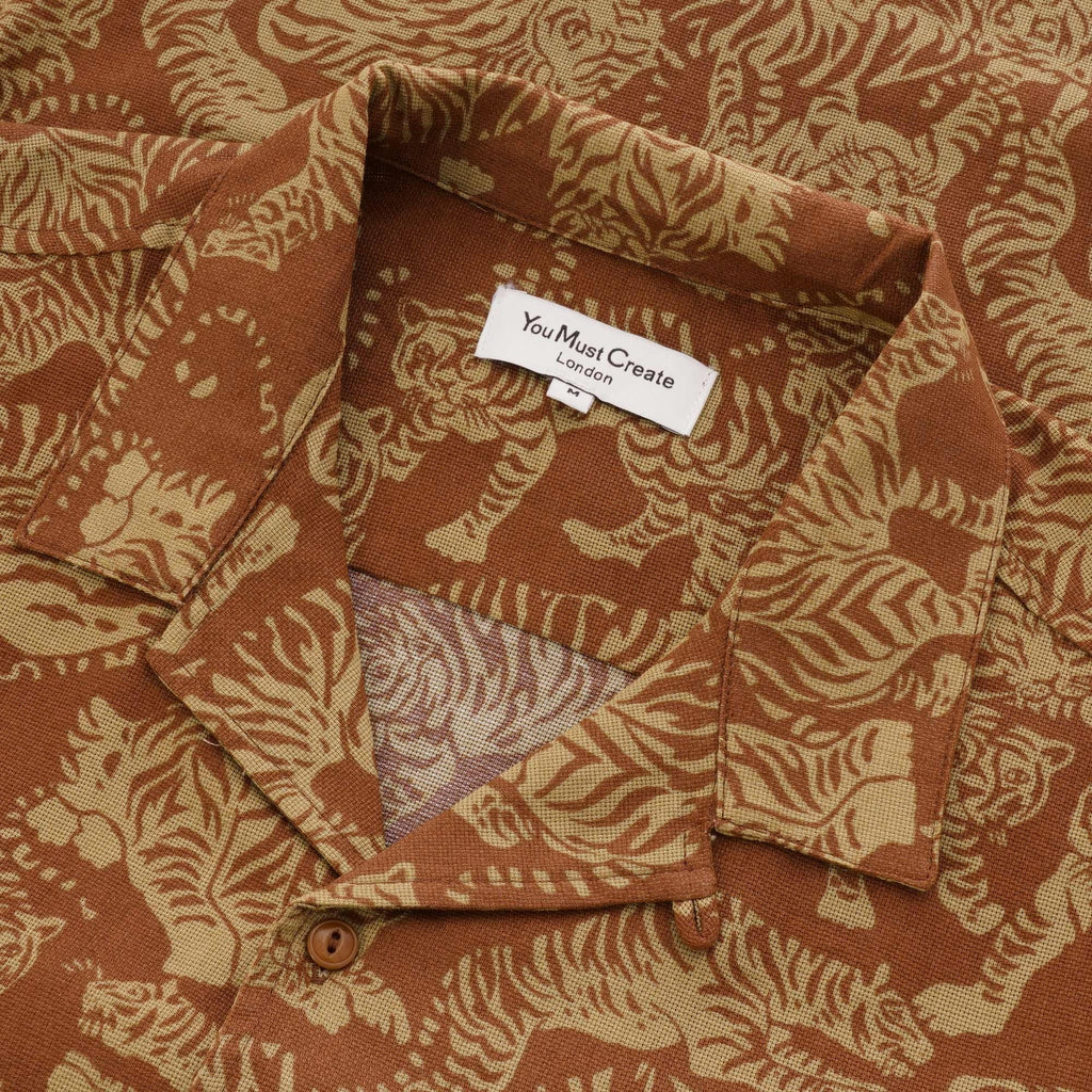 Tiger Malick Shirt - Brown