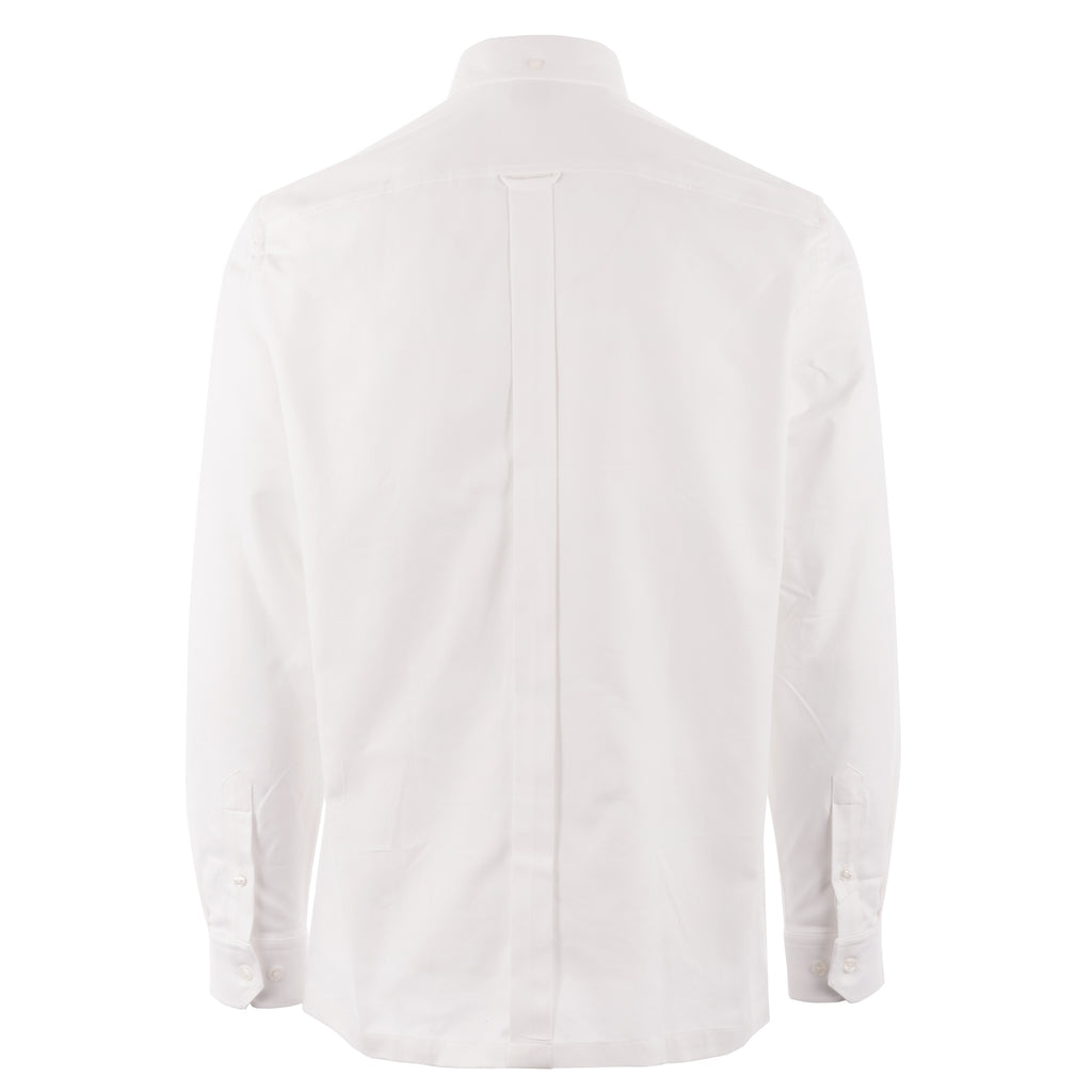 Ben Sherman Long Sleeve Oxford Shirt - White