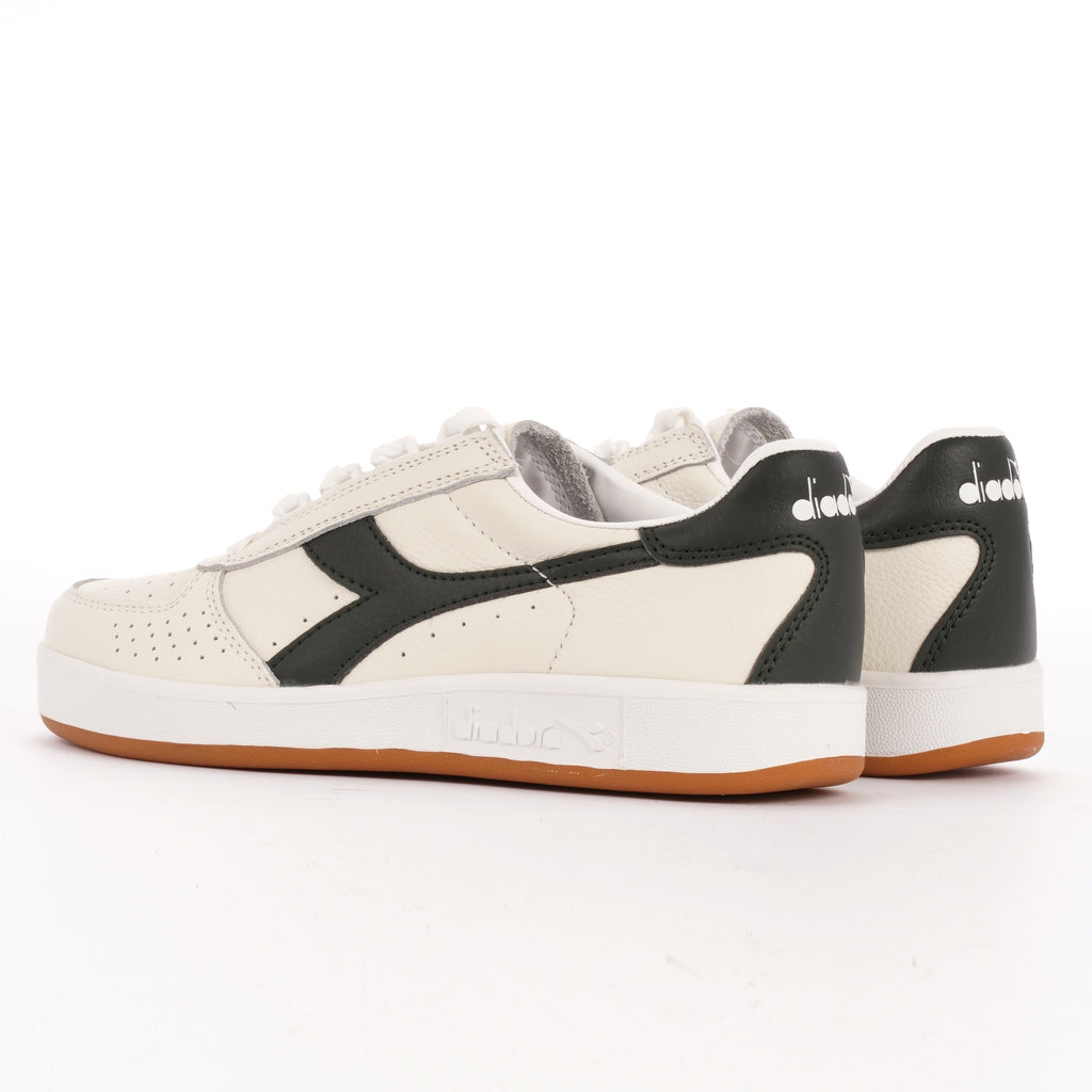 Diadora B.Elite L - White & Deep Forest
