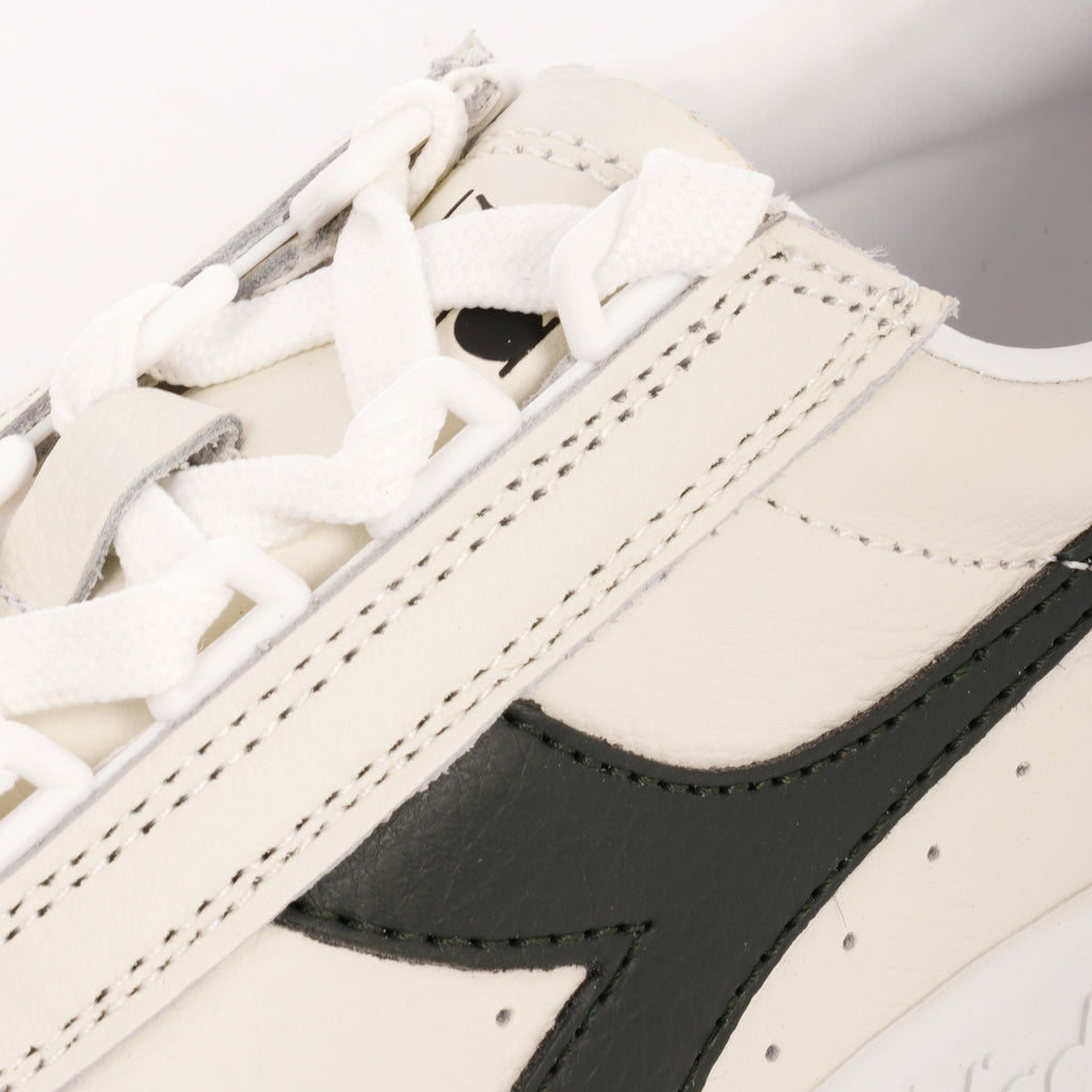 Diadora B.Elite L - White & Deep Forest