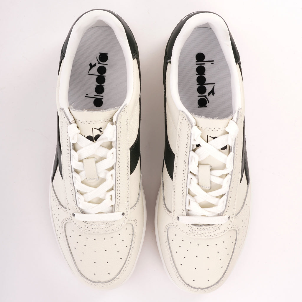 Diadora B.Elite L - White & Deep Forest