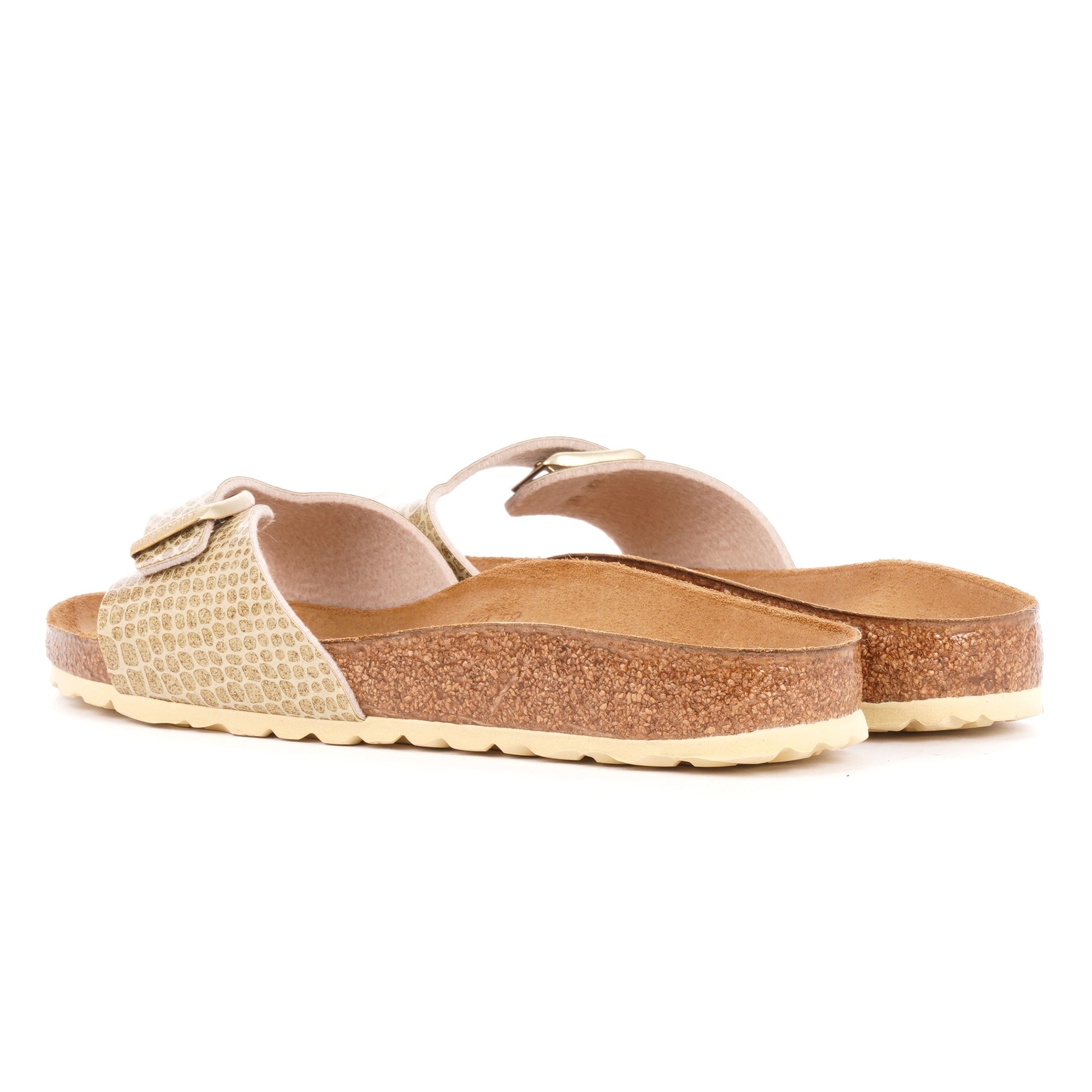 Birkenstock Womens Madrid Sandals - Magic Snake Gold