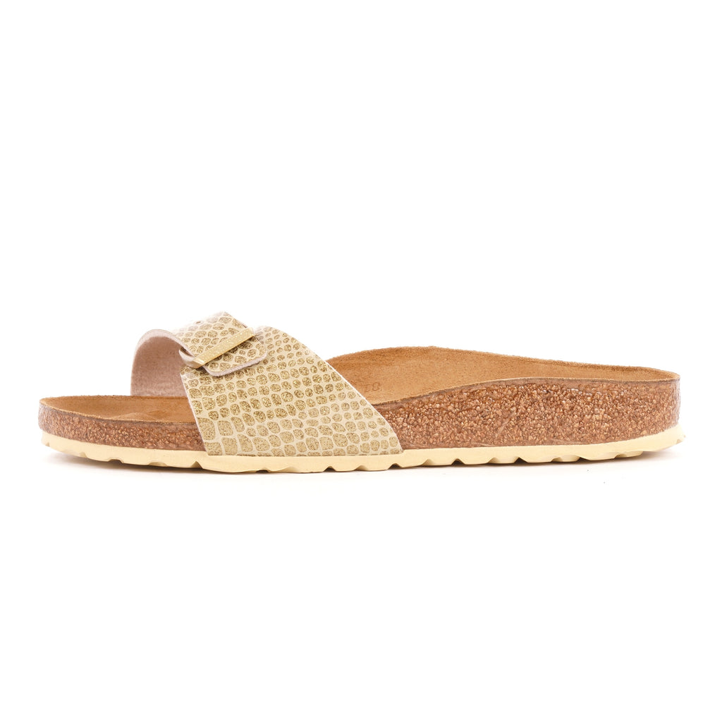 Birkenstock Womens Madrid Sandals - Magic Snake Gold