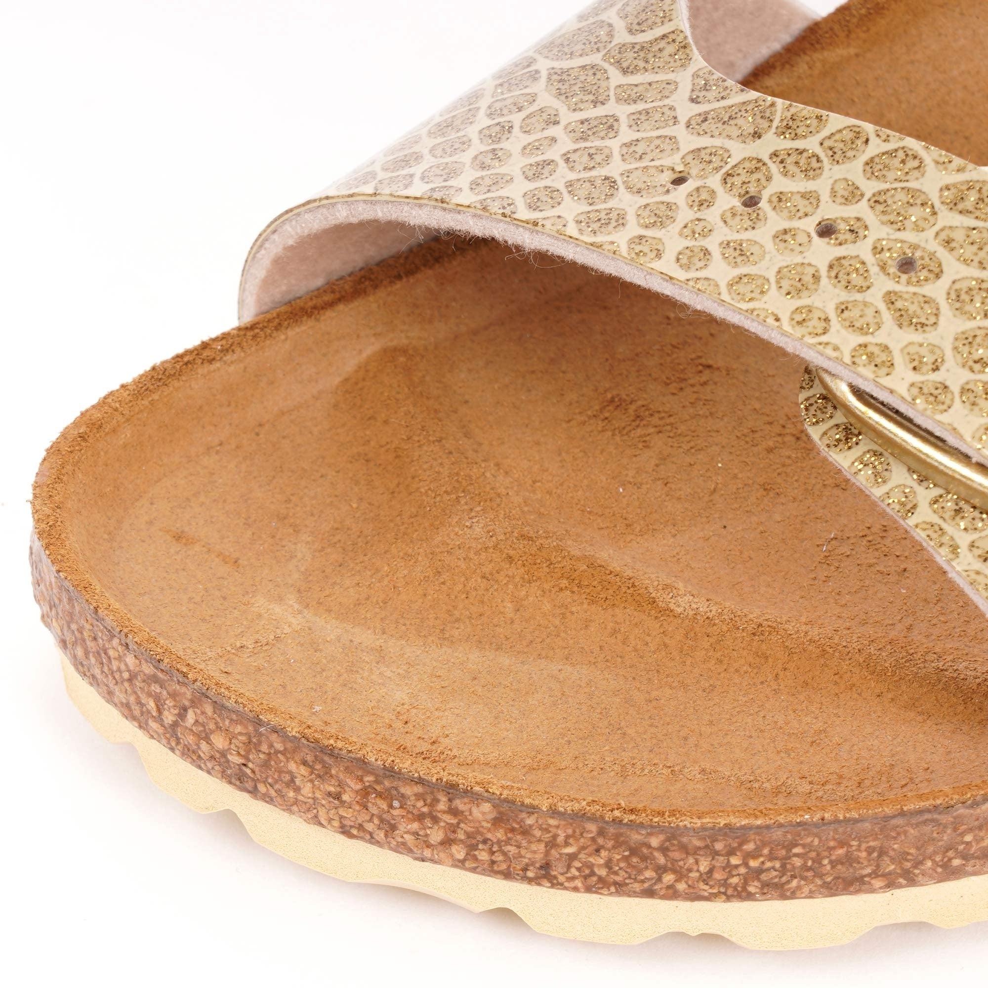 Birkenstock Womens Madrid Sandals - Magic Snake Gold
