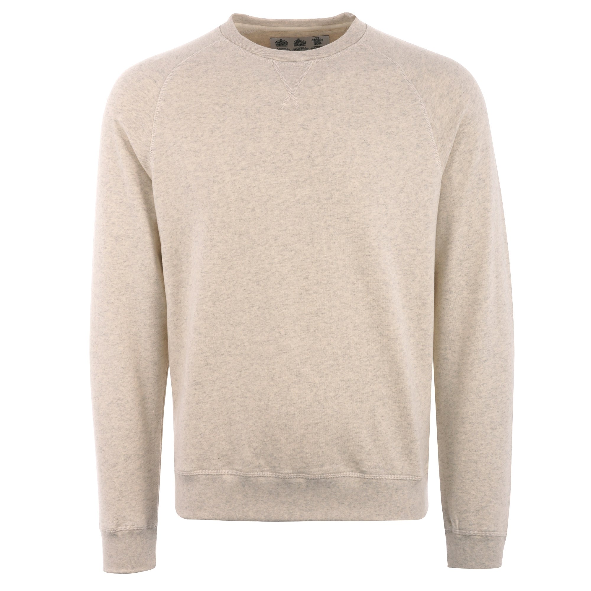 Barbour Made For Japan Tobin Sweatshirt - Ecru Marl