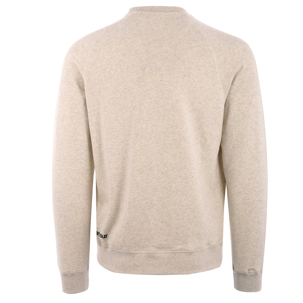 Barbour Made For Japan Tobin Sweatshirt - Ecru Marl