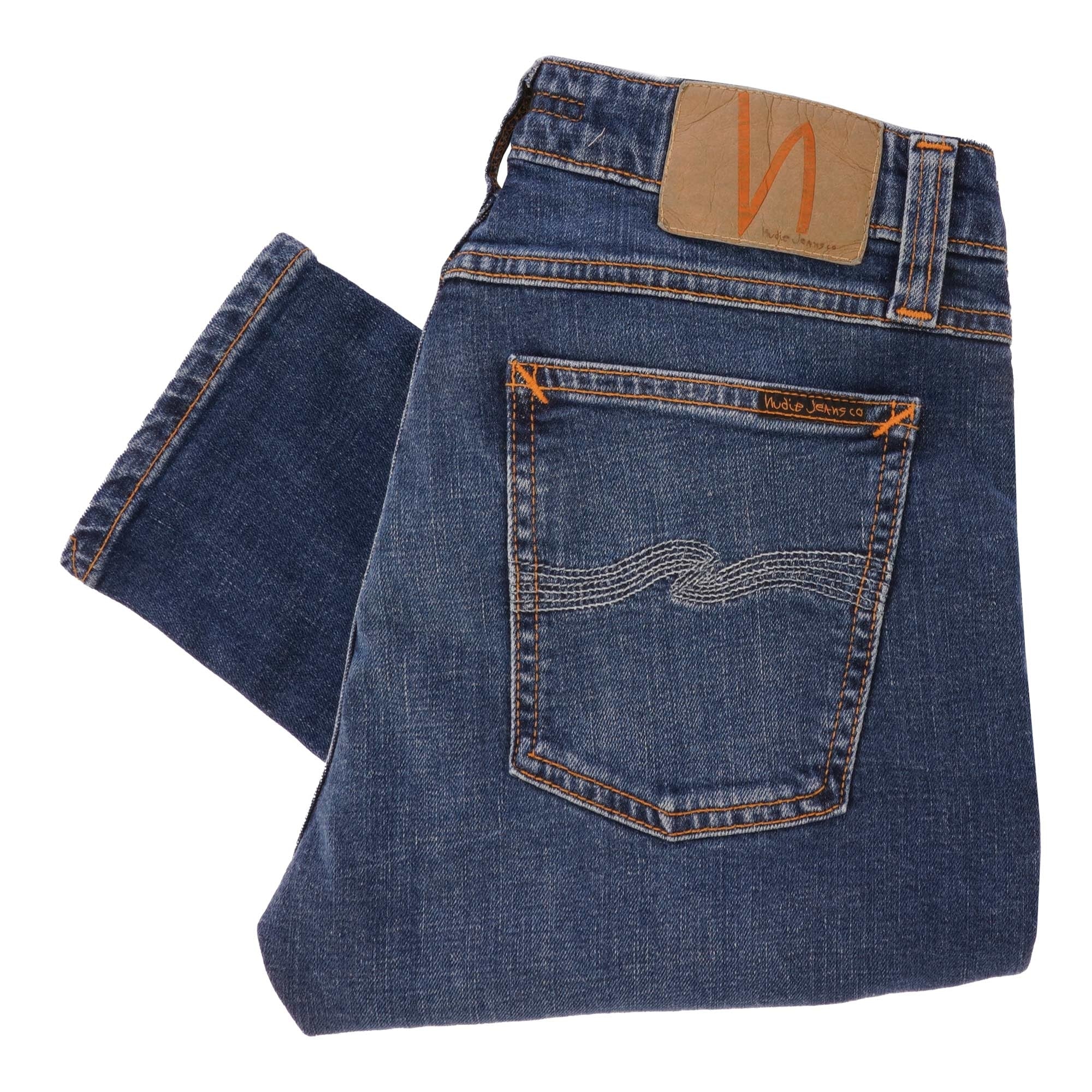 Nudie Jeans Skinny Lin Denim Jeans - Mid Authentic Power