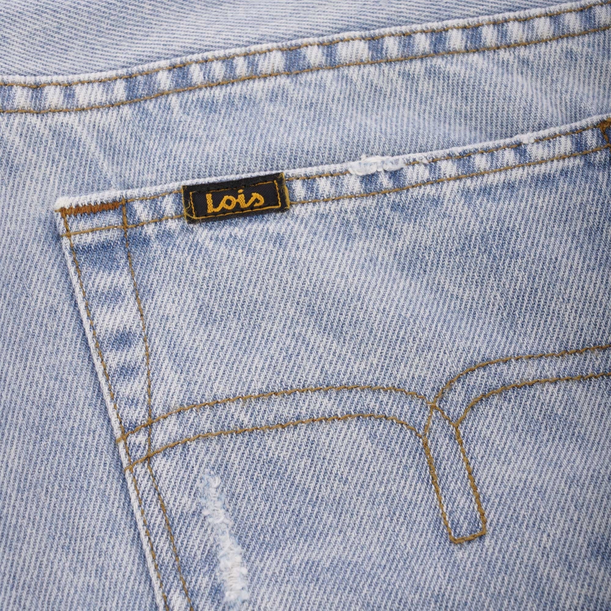 Lois Jeans Sancho Denim Shorts - Bleach