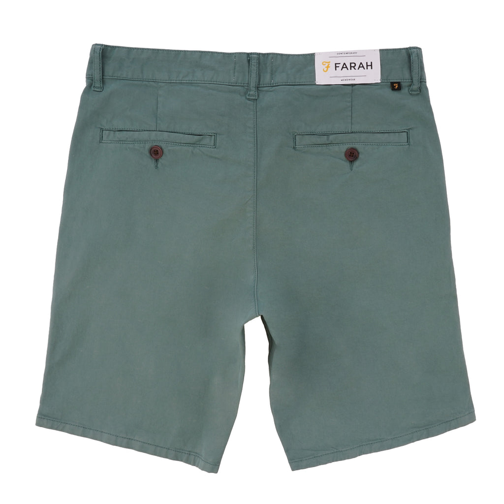 Farah Archive Hawk Chino Shorts - Green Biscuit