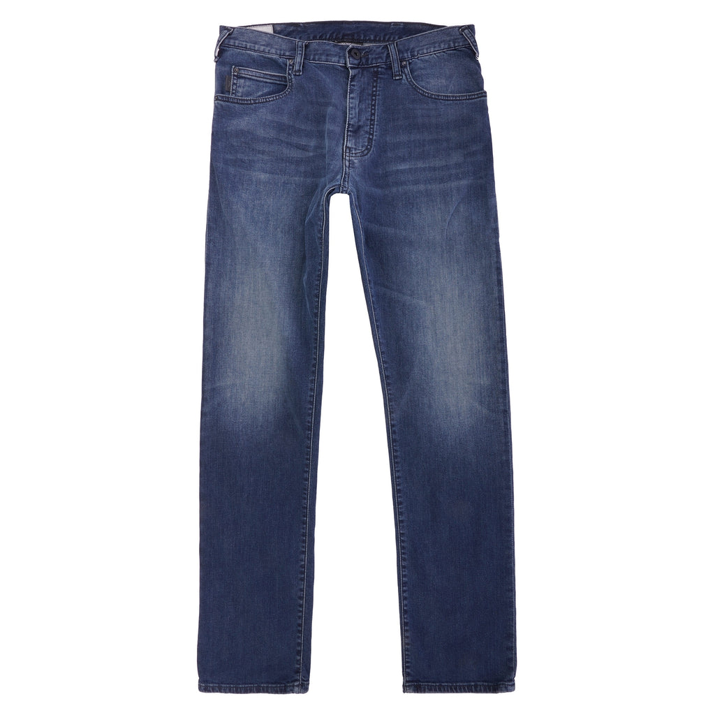 Emporio Armani J45 Comfort Denim - Medium Denim Blue
