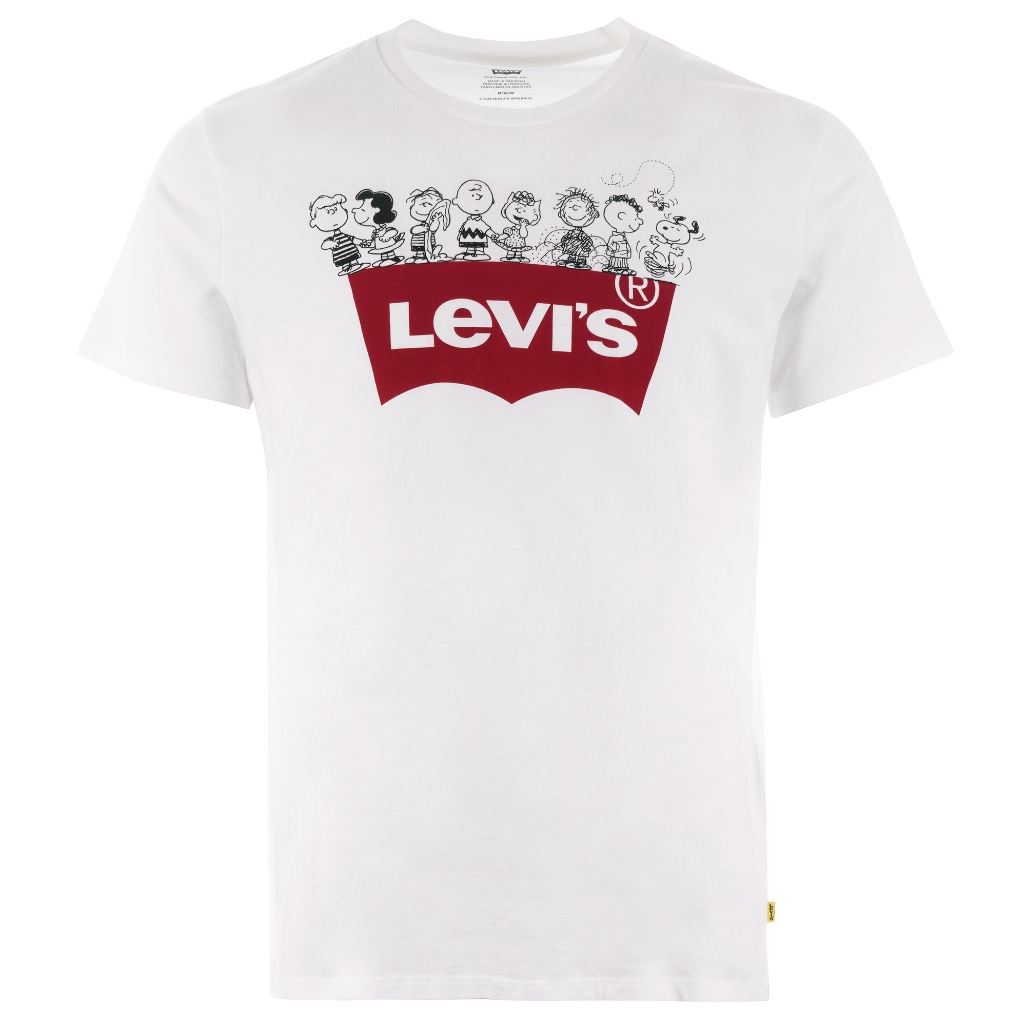 Levi's ® x Peanuts The Gang Graphic Housemark T-Shirt - White