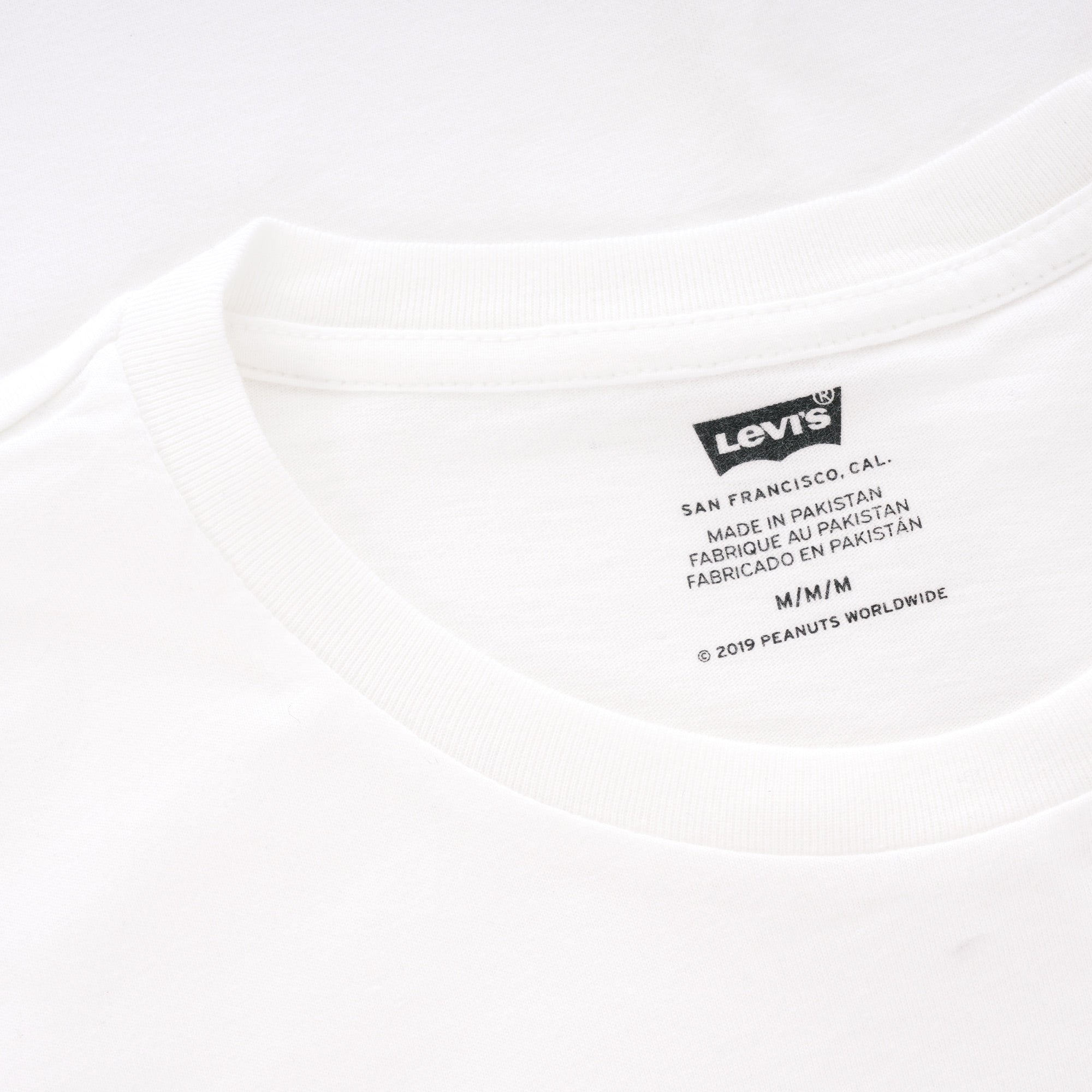 Levi's ® x Peanuts The Gang Graphic Housemark T-Shirt - White