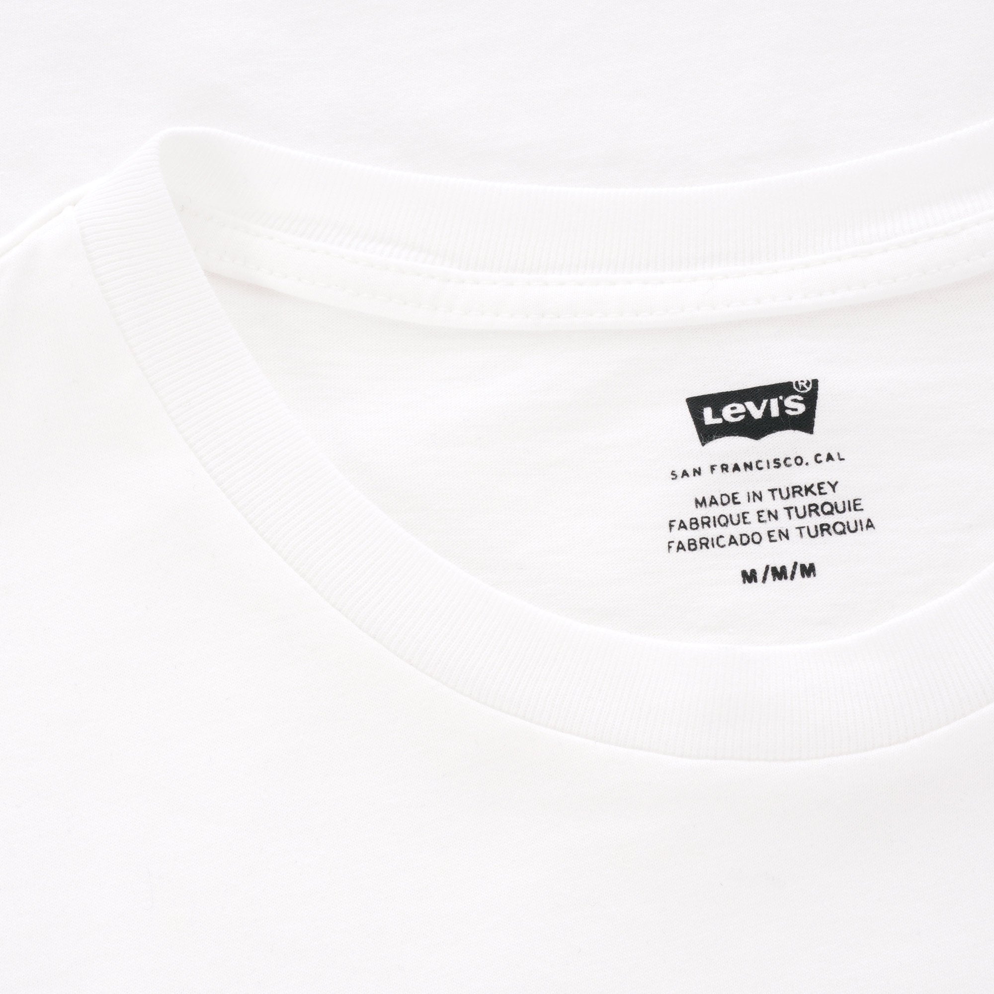 Levi's® Housemark T-Shirt - Tie Dye Logo White