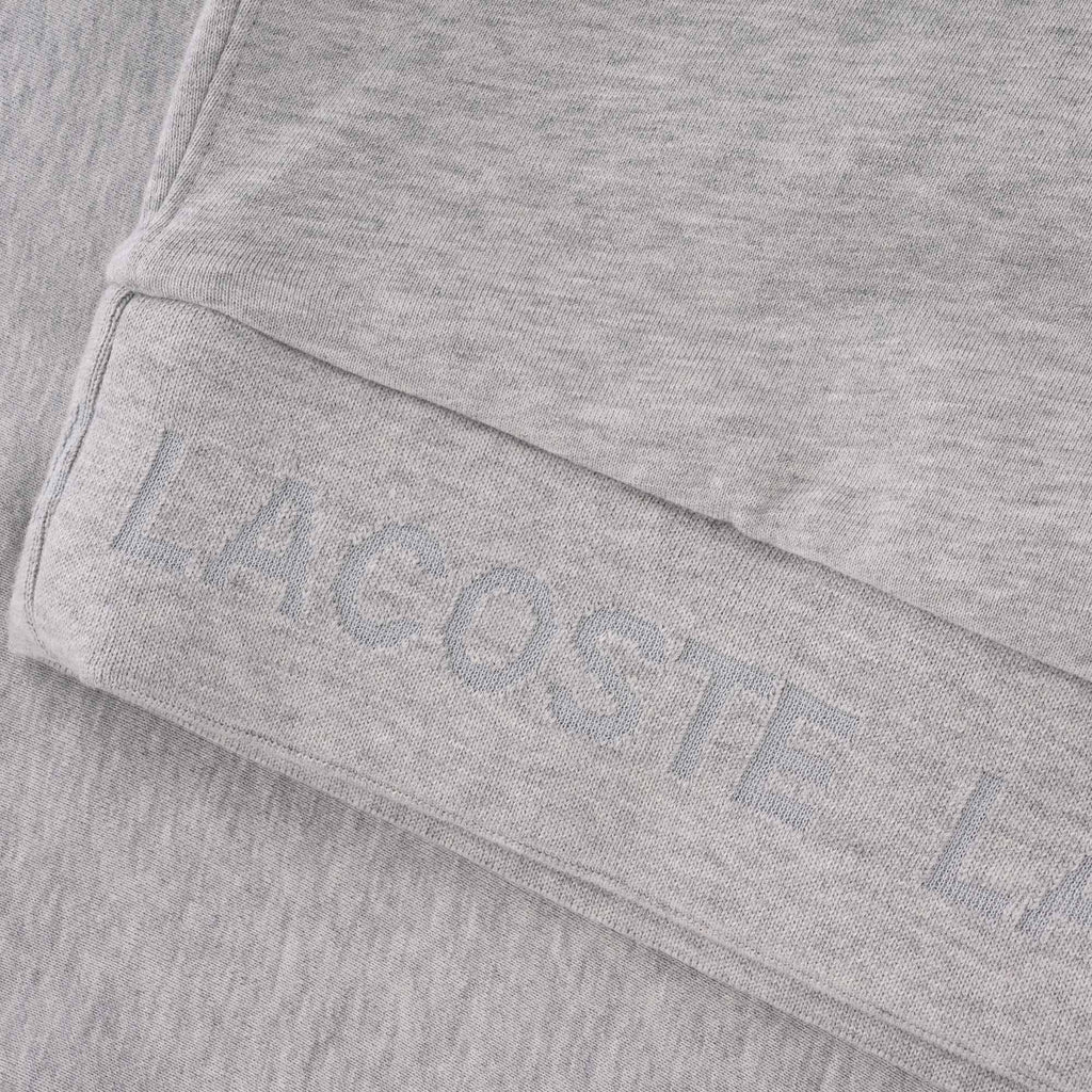 Lacoste Contrast Accents Sweatshirt - Silver Chine