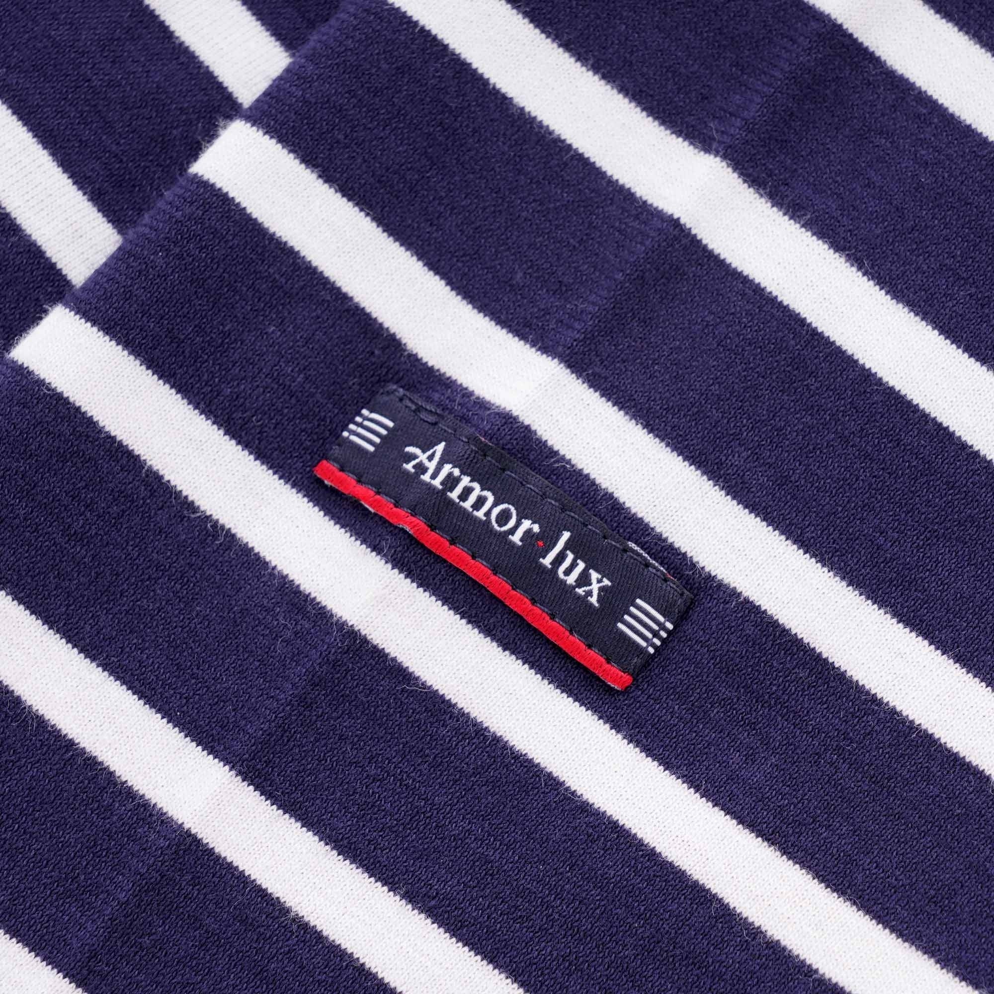 Armor Lux Breton Striped Mariniere T-Shirt - Navy & White