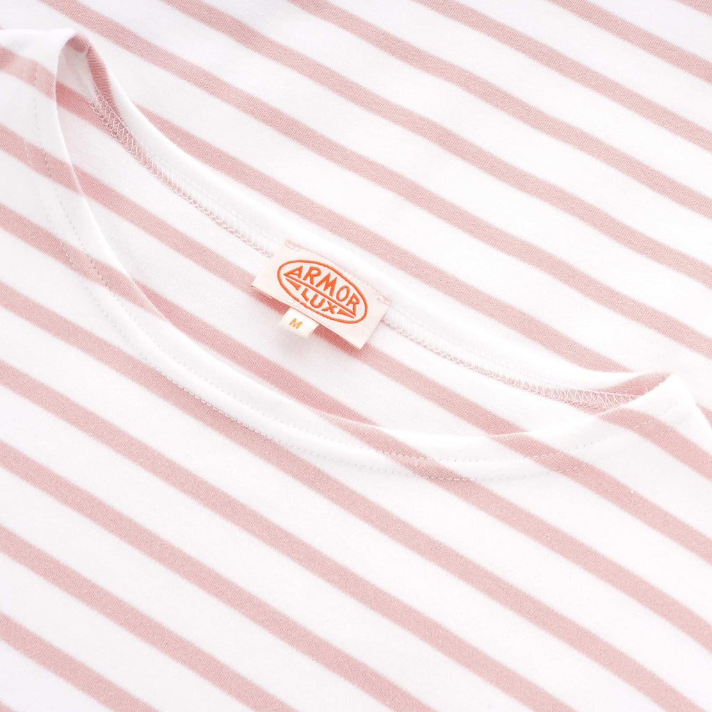 Armor Lux Long Sleeve Breton Striped Mariniere T-Shirt - Natural & Louts