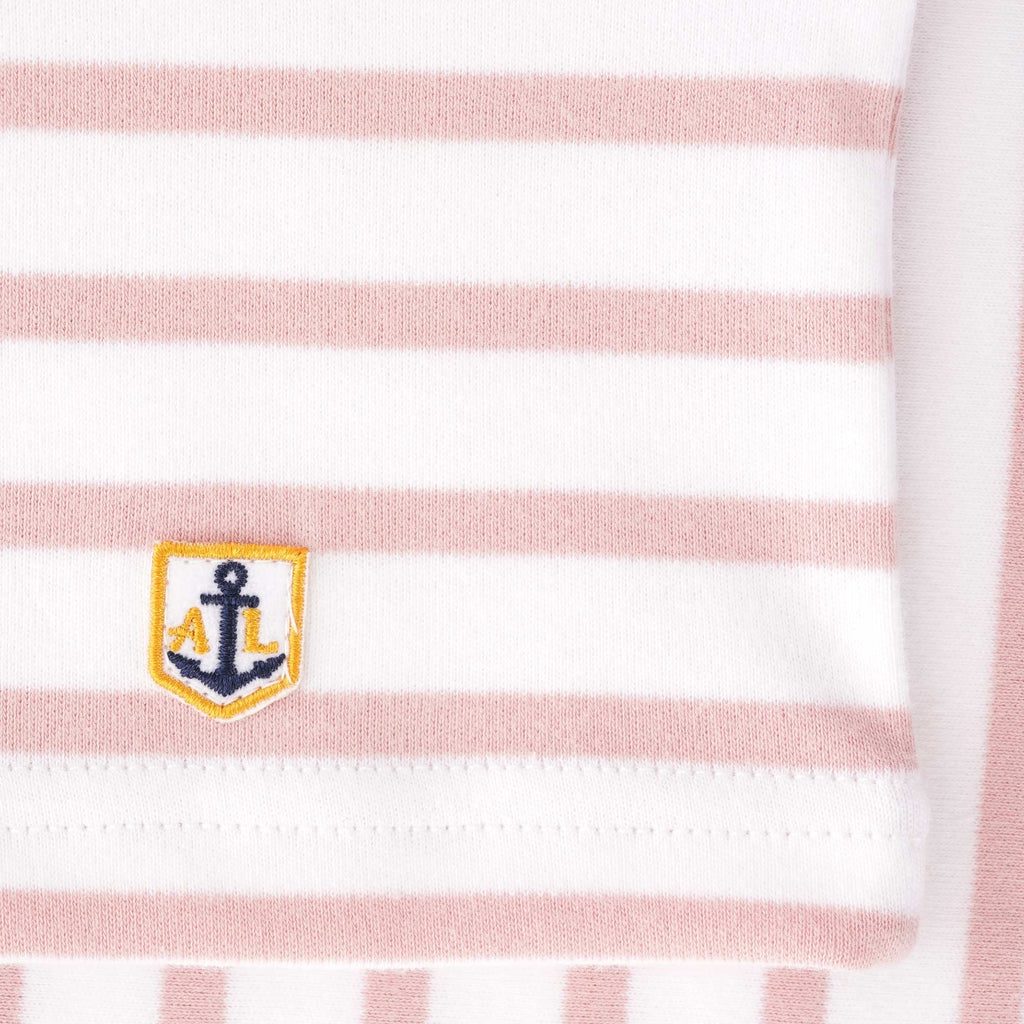 Armor Lux Long Sleeve Breton Striped Mariniere T-Shirt - Natural & Louts