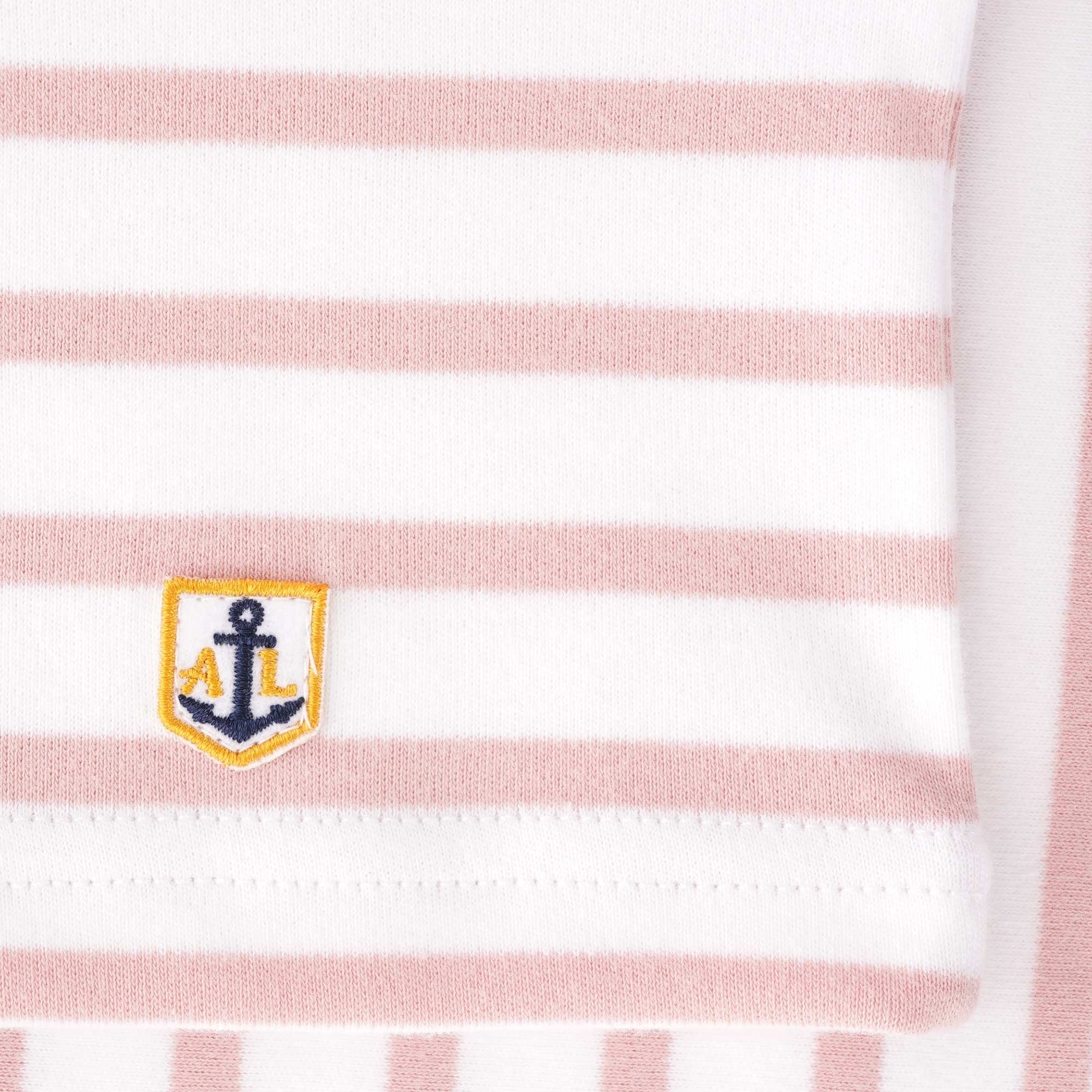 Armor Lux Long Sleeve Breton Striped Mariniere T-Shirt - Natural & Louts
