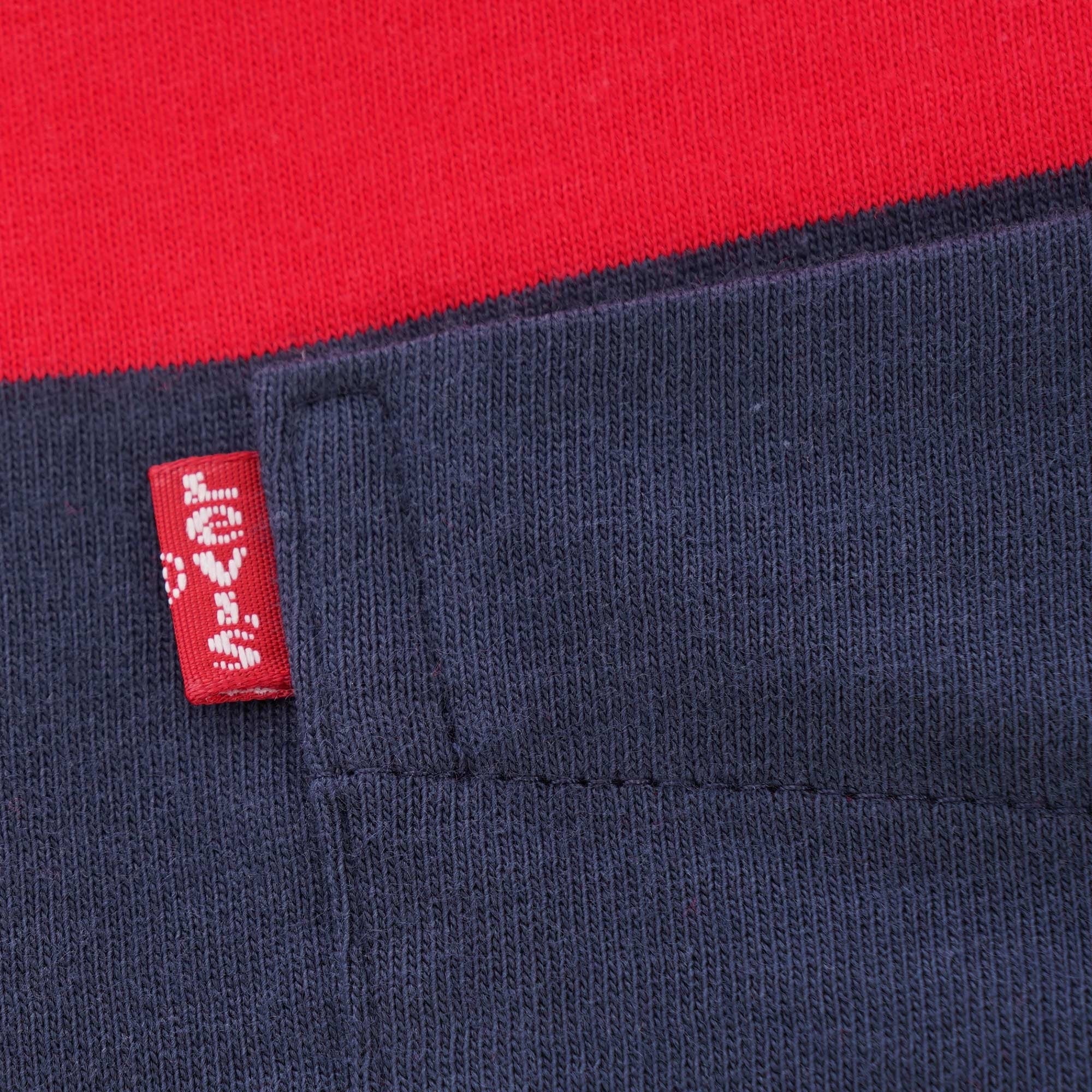 Levi's® Sunset Pocket T-Shirt - Dress Blues & Lychee Stripe