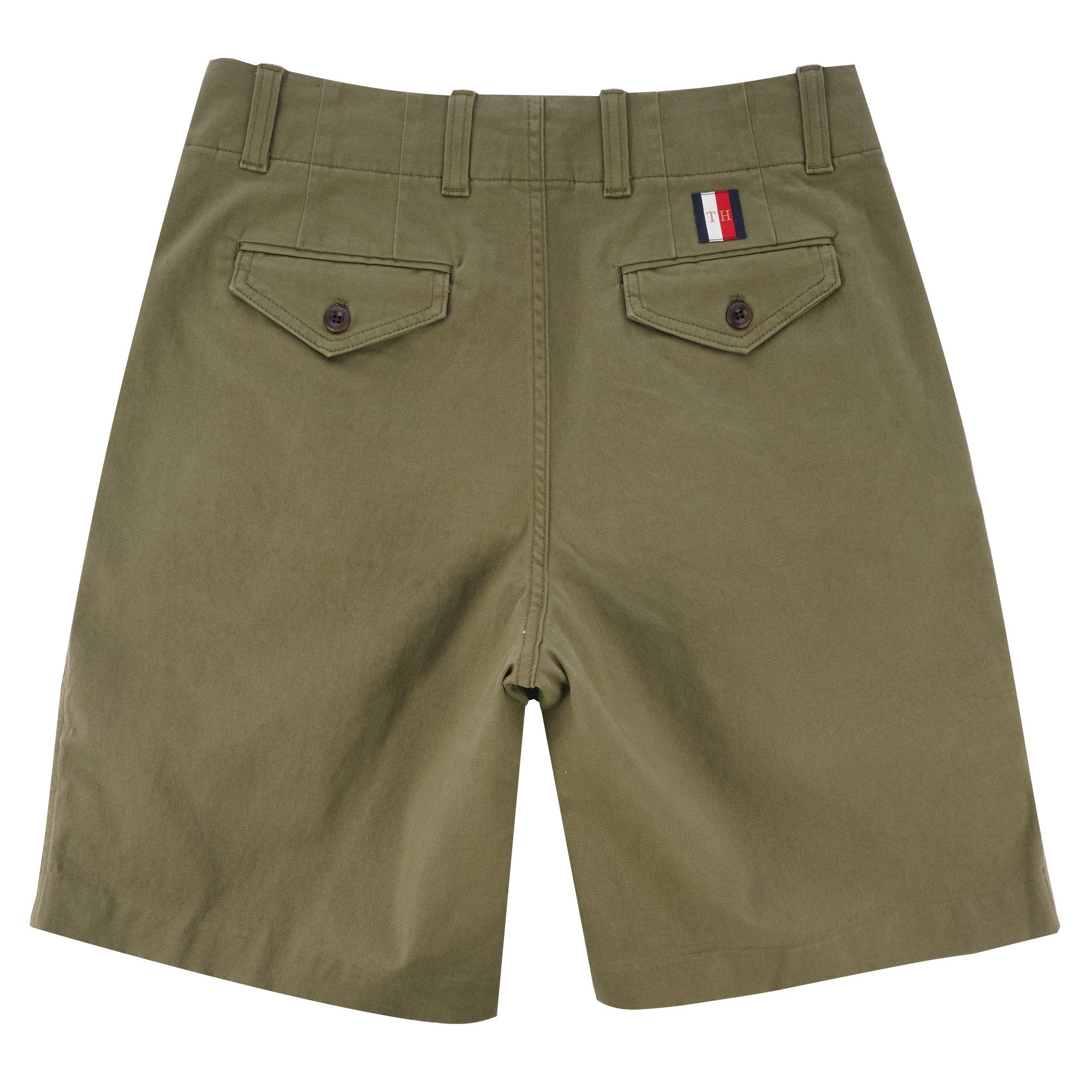 Tommy Hilfiger Icon Ivy Pleat Shorts - Burnt Olive