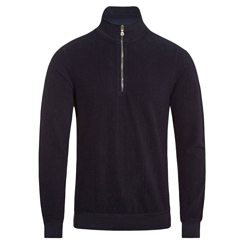 Orlebar Brown Hewson Half Zip Sweatshirt - Navy