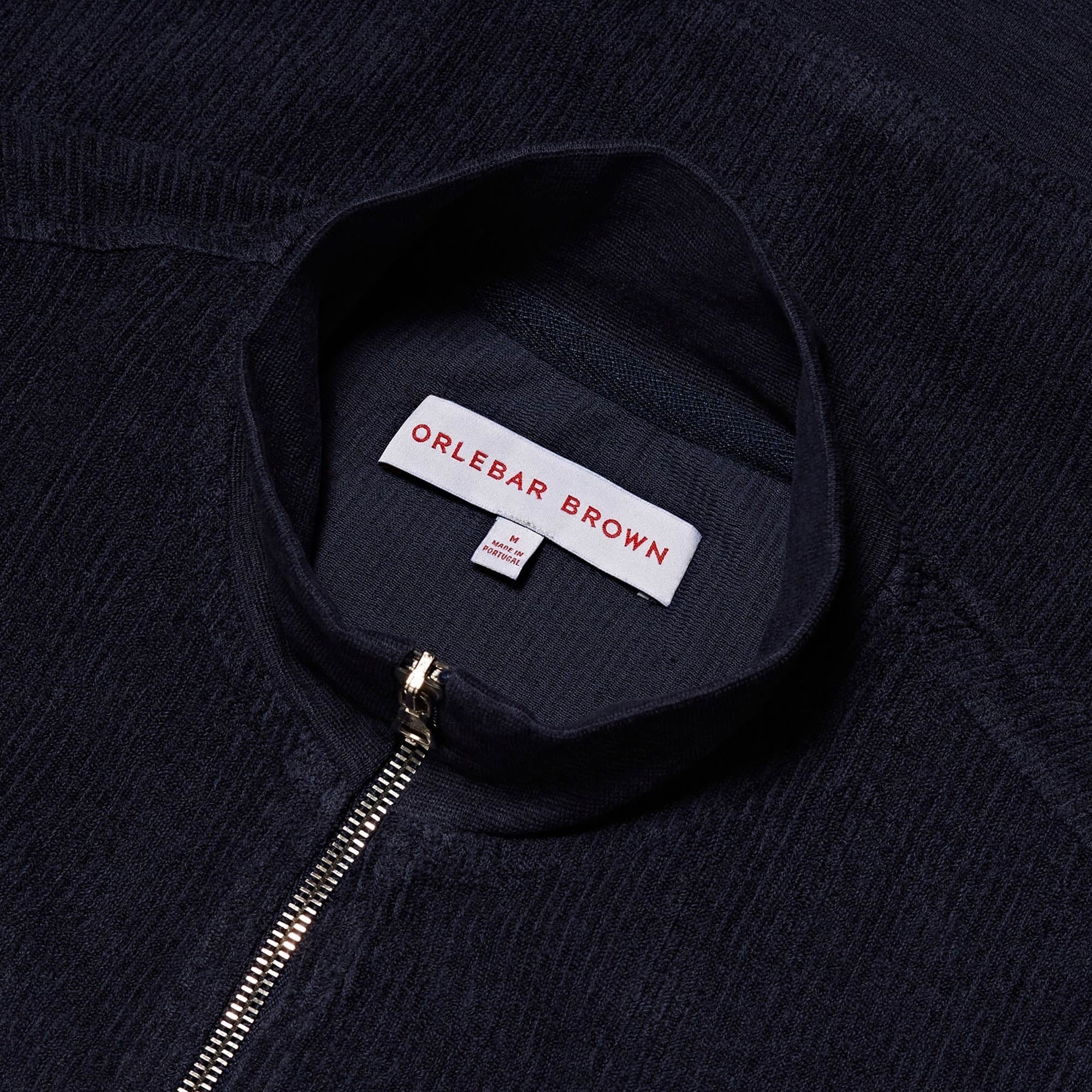 Orlebar Brown Hewson Half Zip Sweatshirt - Navy