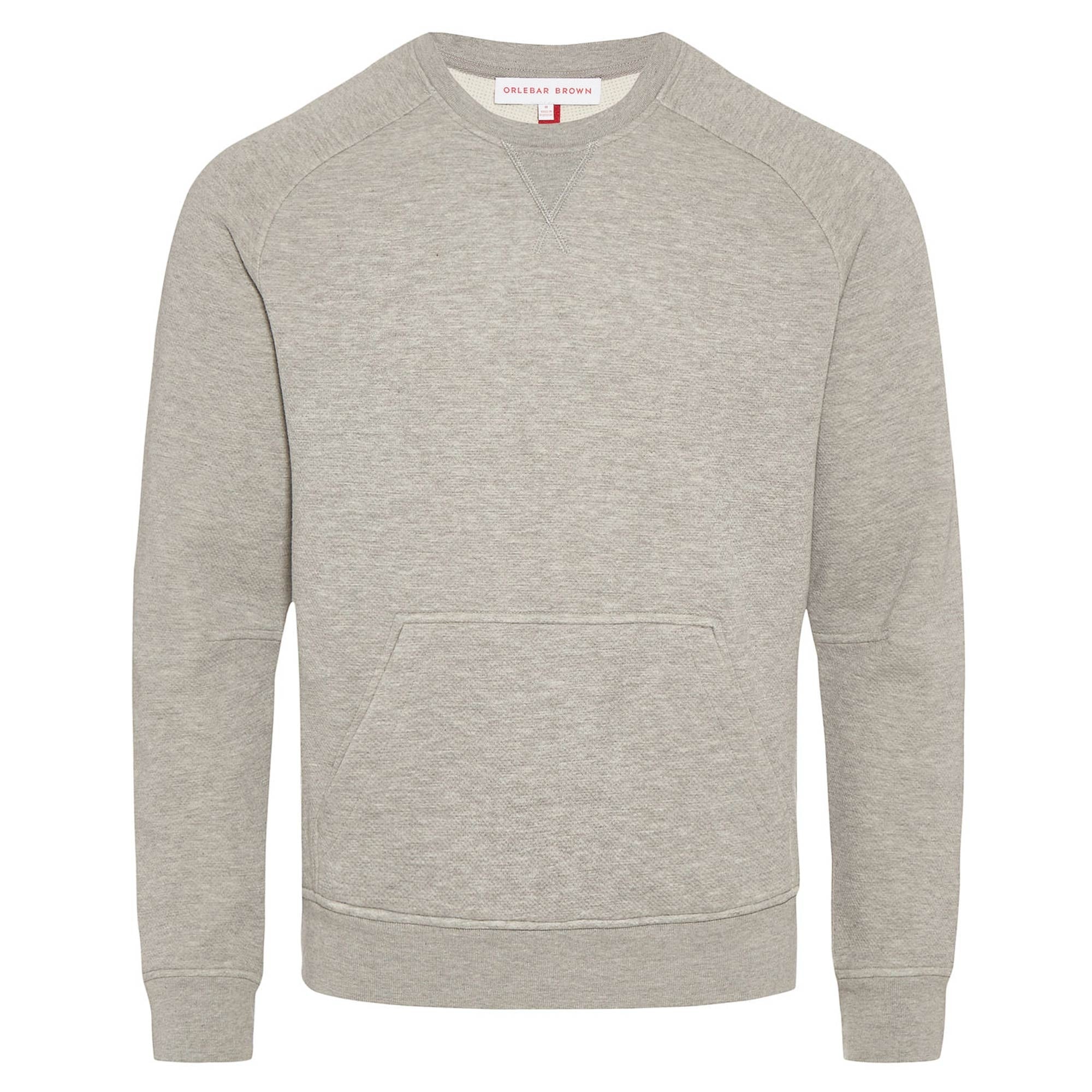 Orlebar Brown Wilby Sweatshirt - Grey Melange