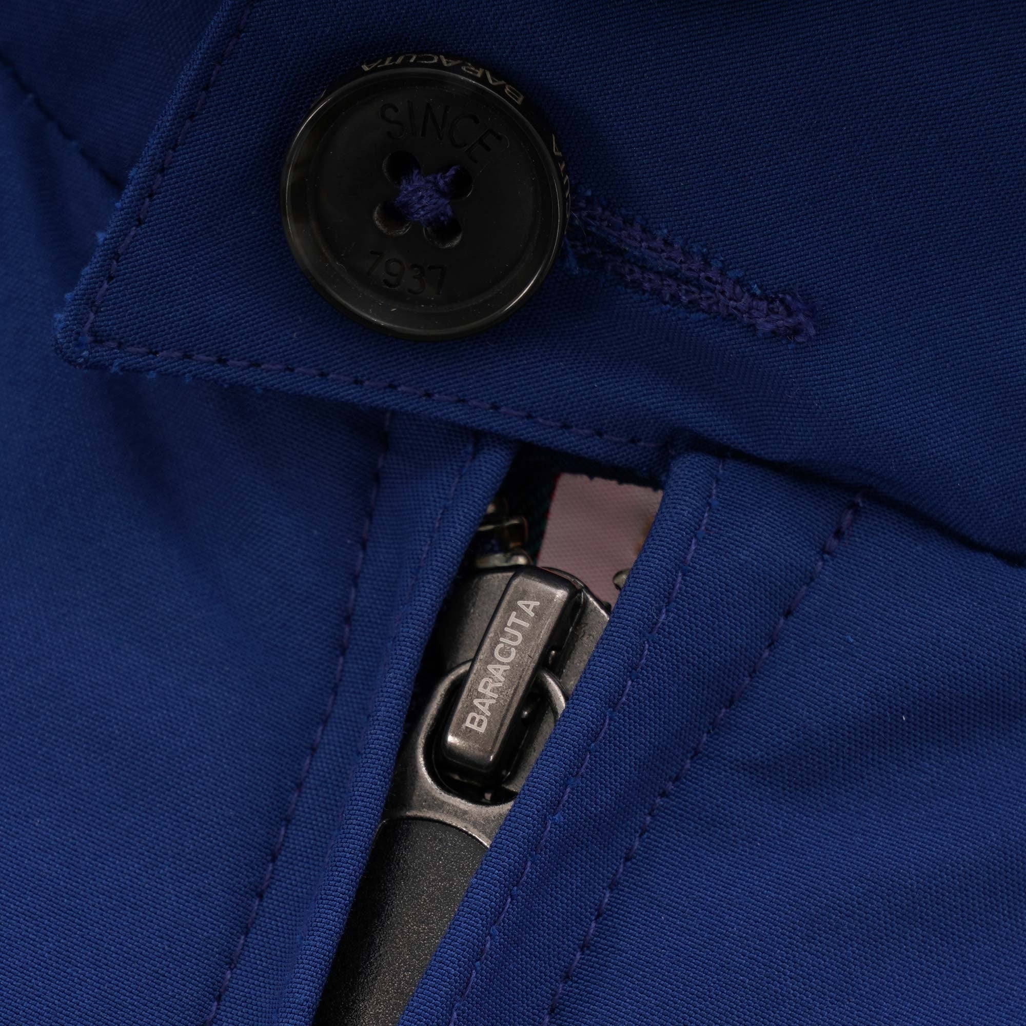 Baracuta G9 Classic Harrington Jacket - Cobalt Blue