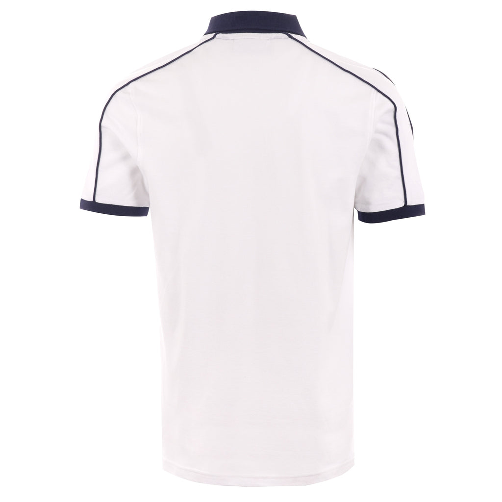Fila Vintage Klein Polo Shirt - White & Peacoat