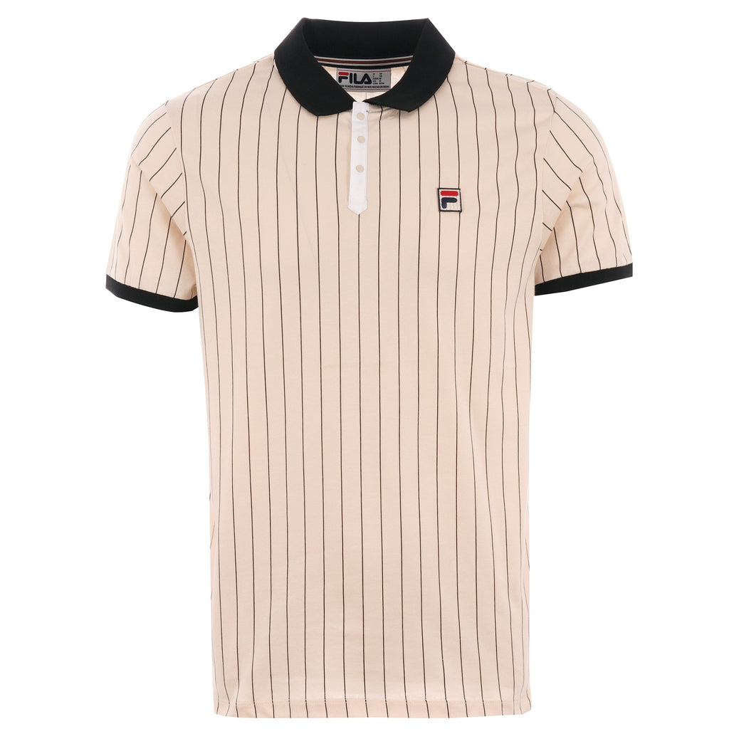 Fila Vintage BB1 Polo Shirt - Sand Dollar