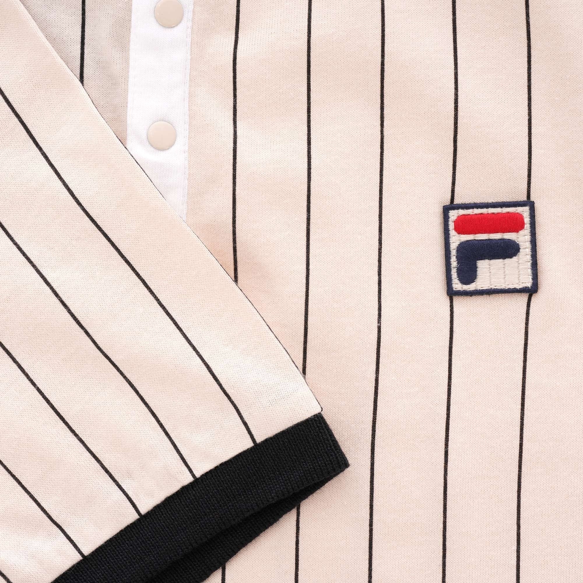 Fila Vintage BB1 Polo Shirt - Sand Dollar
