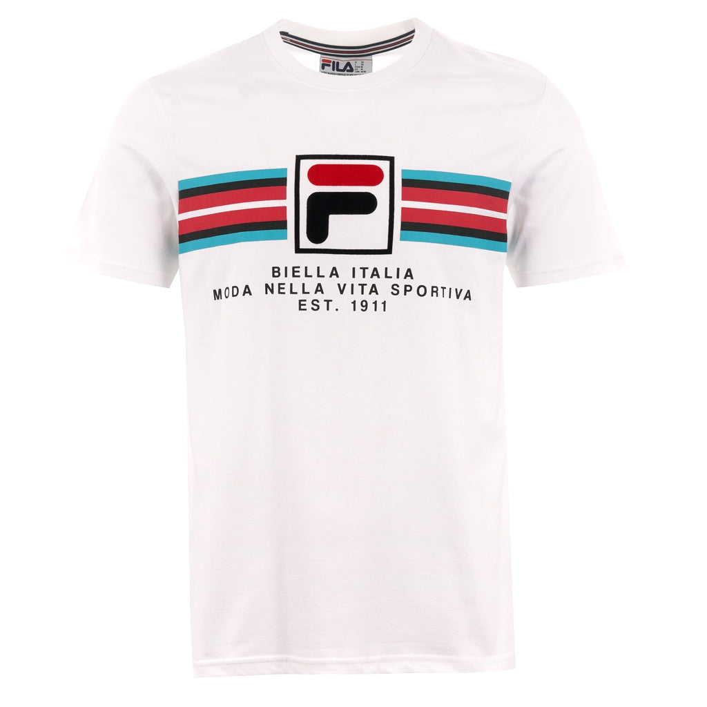 Fila Vintage Mercedes T-Shirt -  White