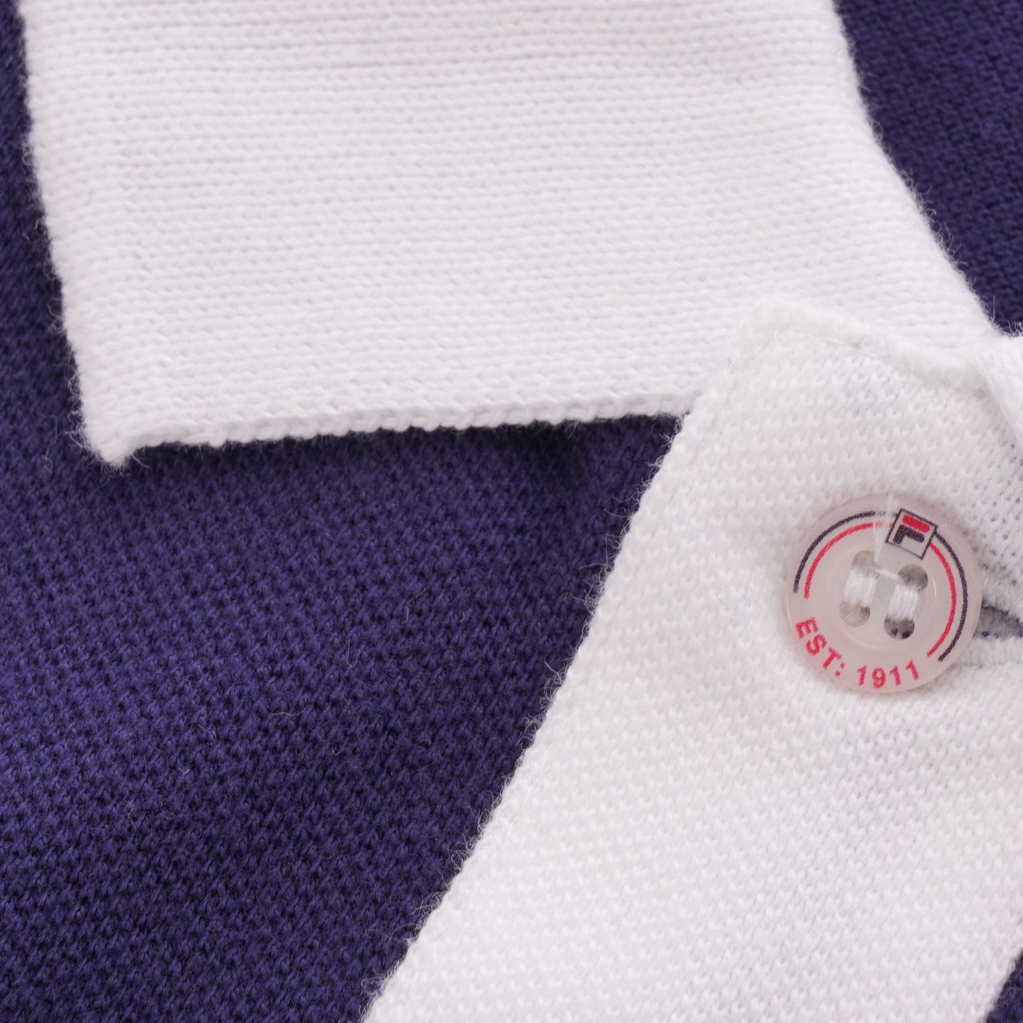 Fila Vintage Klein Polo Shirt - Peacoat & White