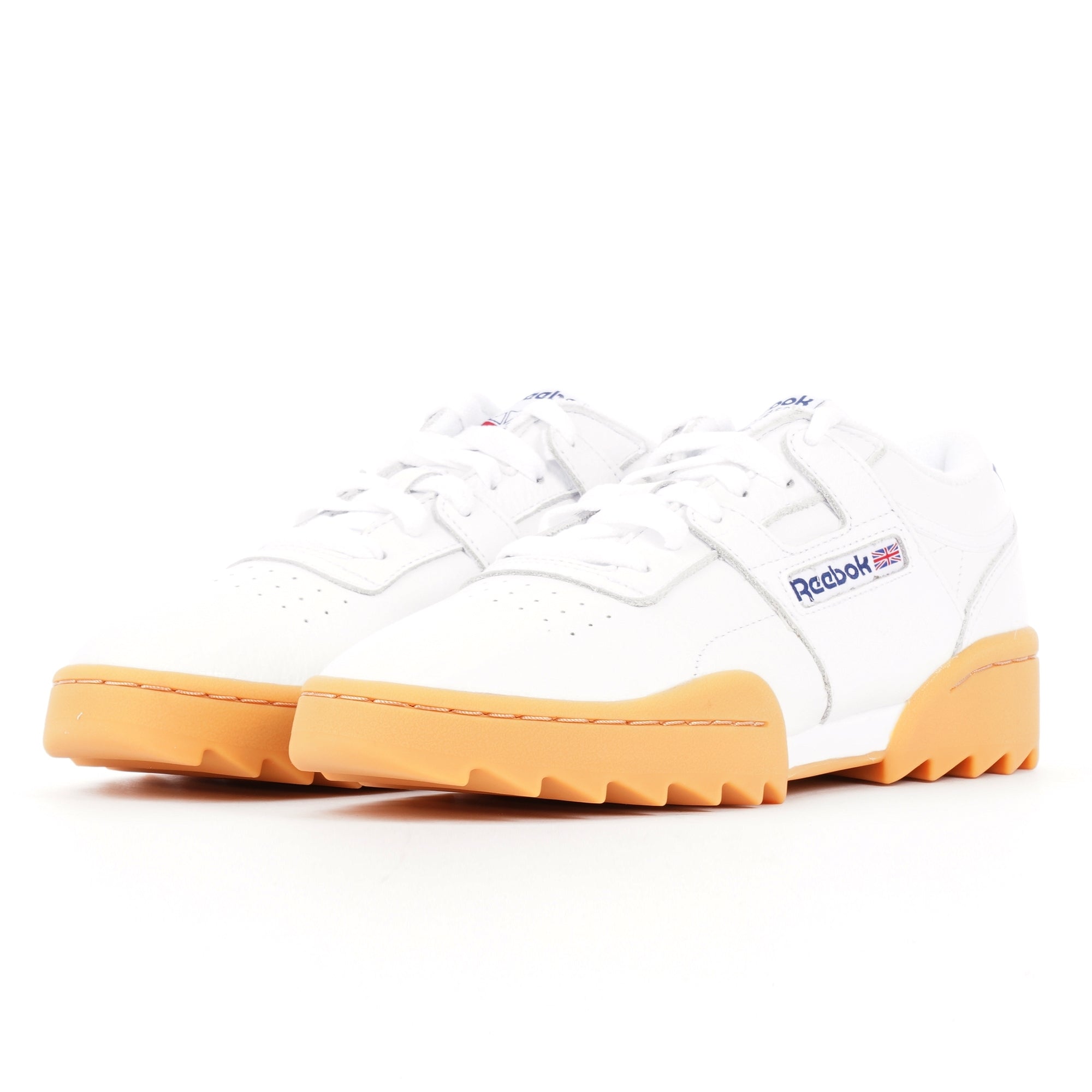 Reebok Workout Ripple OG - White, Dark Royal, Red & Gum