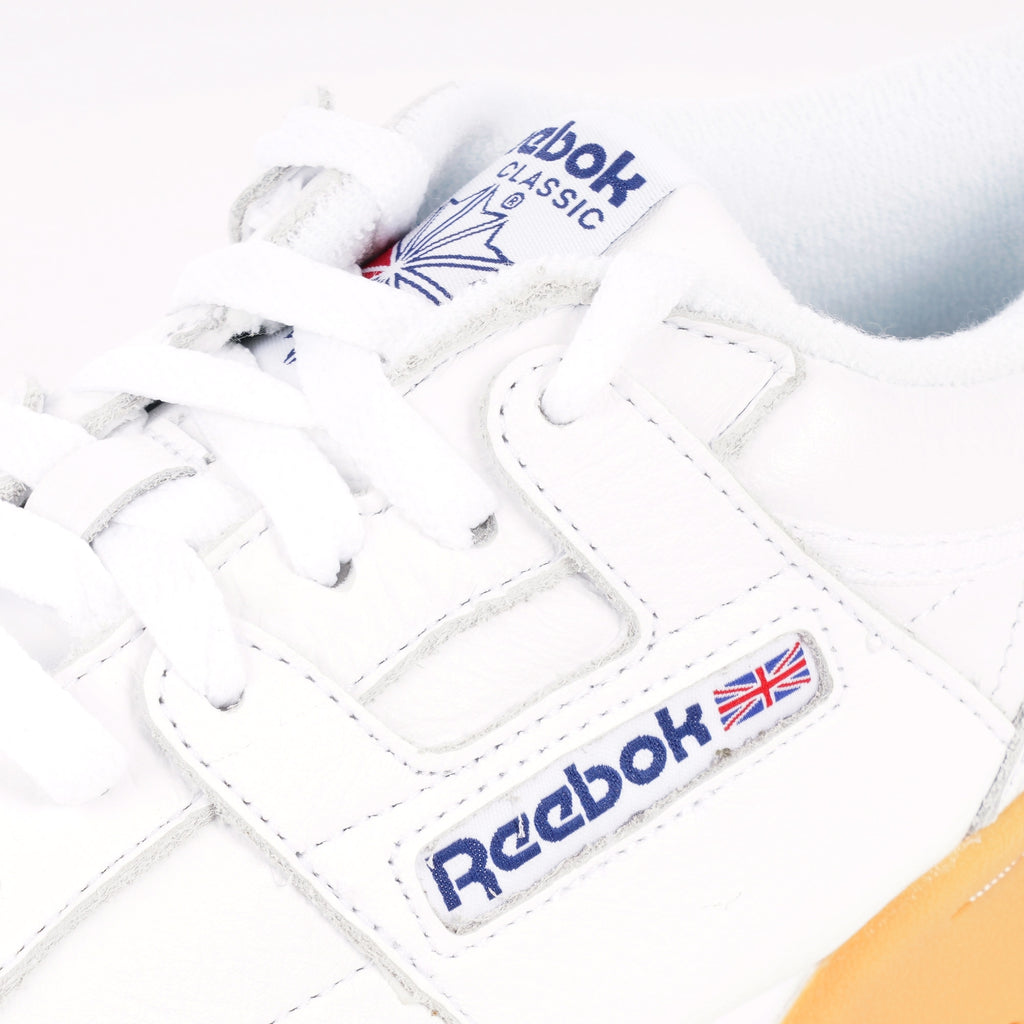 Reebok Workout Ripple OG - White, Dark Royal, Red & Gum