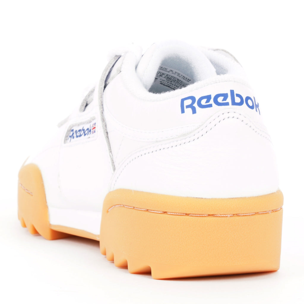 Reebok Workout Ripple OG - White, Dark Royal, Red & Gum