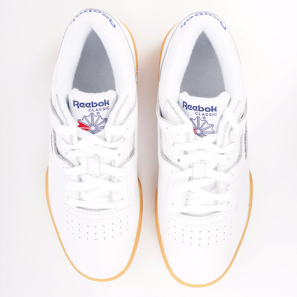 Reebok Workout Ripple OG - White, Dark Royal, Red & Gum