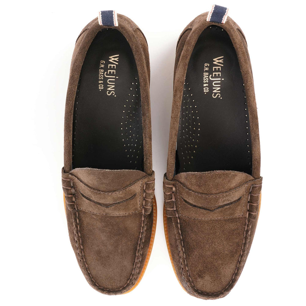 G.H. Bass Weejun Larson Suede - Dark Brown