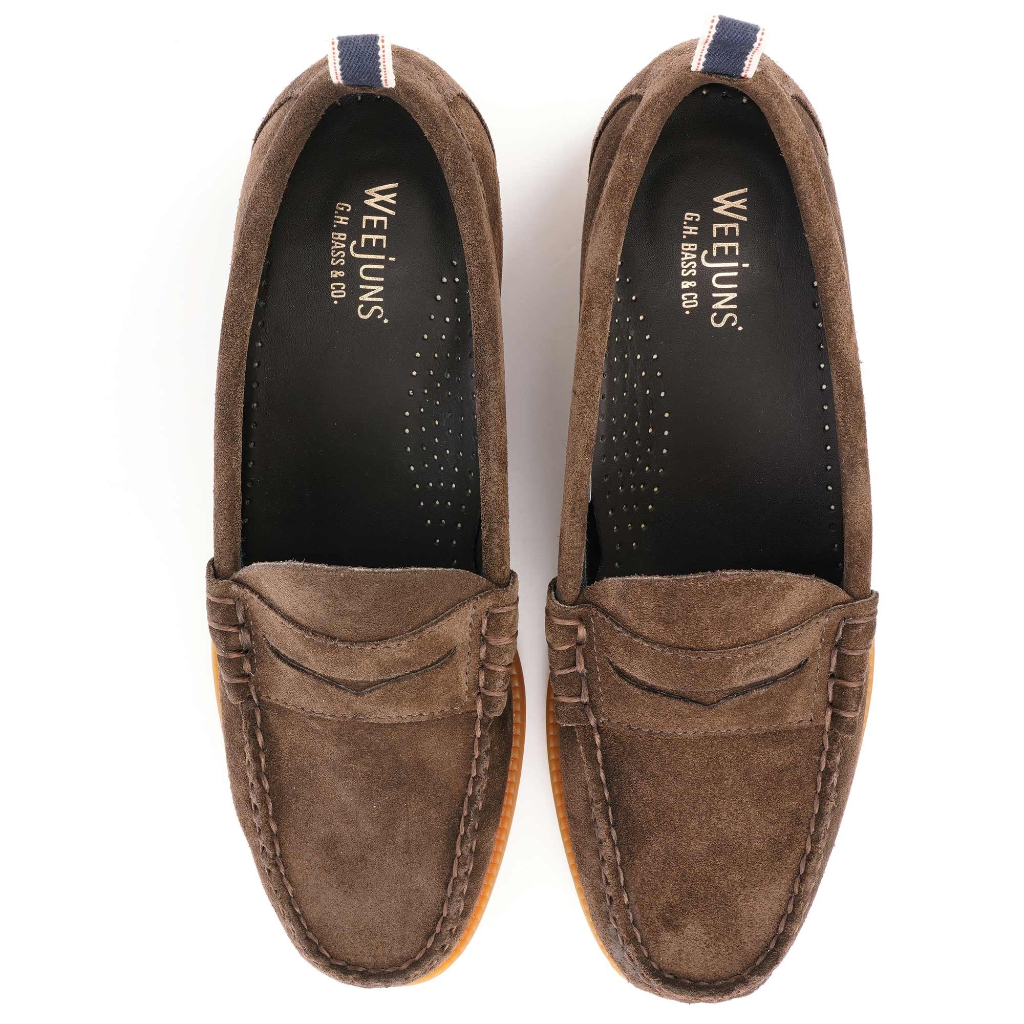 G.H. Bass Weejun Larson Suede - Dark Brown