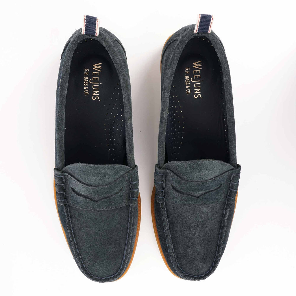 G.H. Bass Weejun Larson Suede - Blue