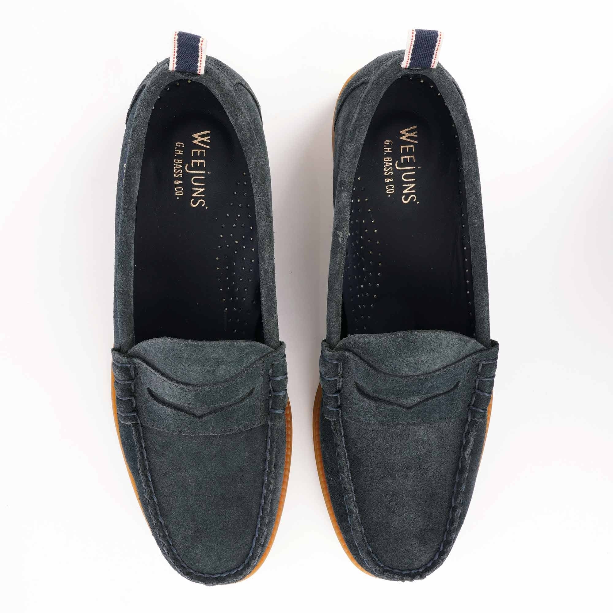 G.H. Bass Weejun Larson Suede - Blue