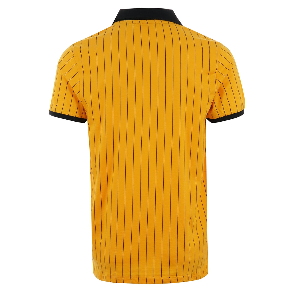 Fila Vintage BB1 Polo Shirt - Gold Fusion, Black & Chinese Red