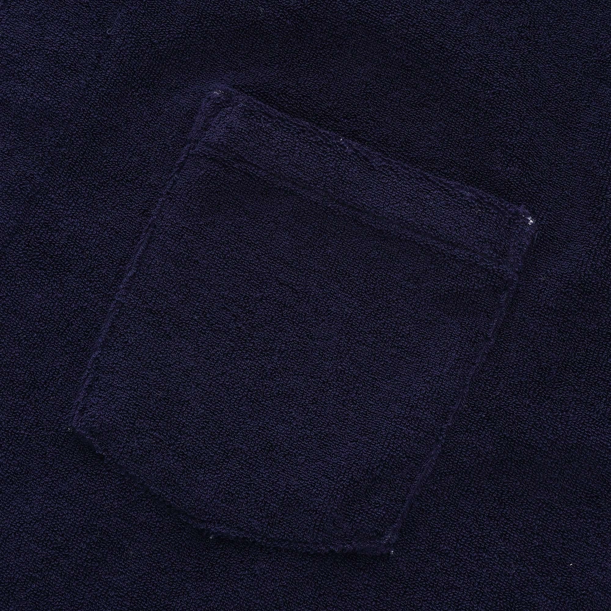 Fila Vintage Cason Button Through Polo Shirt - Peacoat
