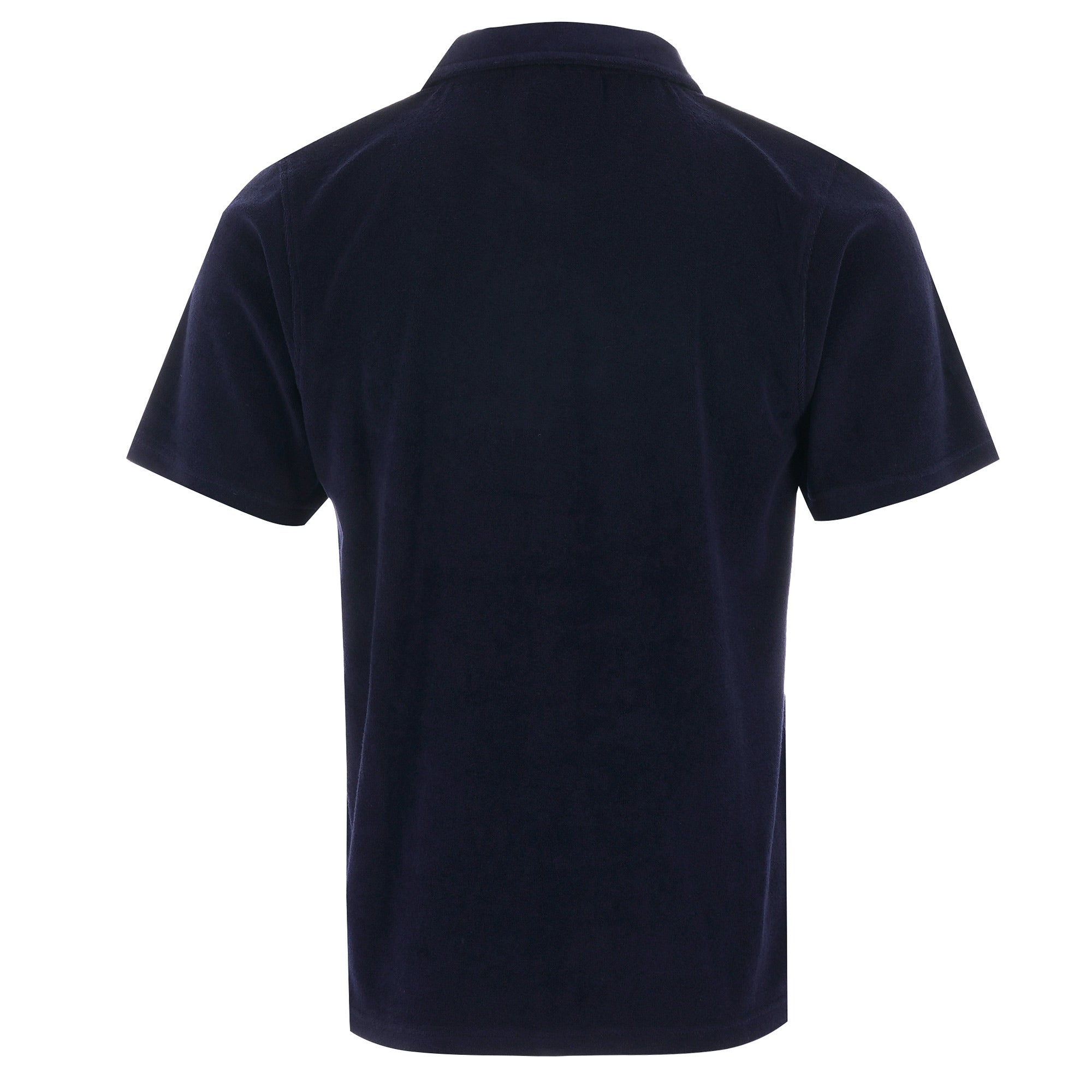 Fila Vintage Cason Button Through Polo Shirt - Peacoat