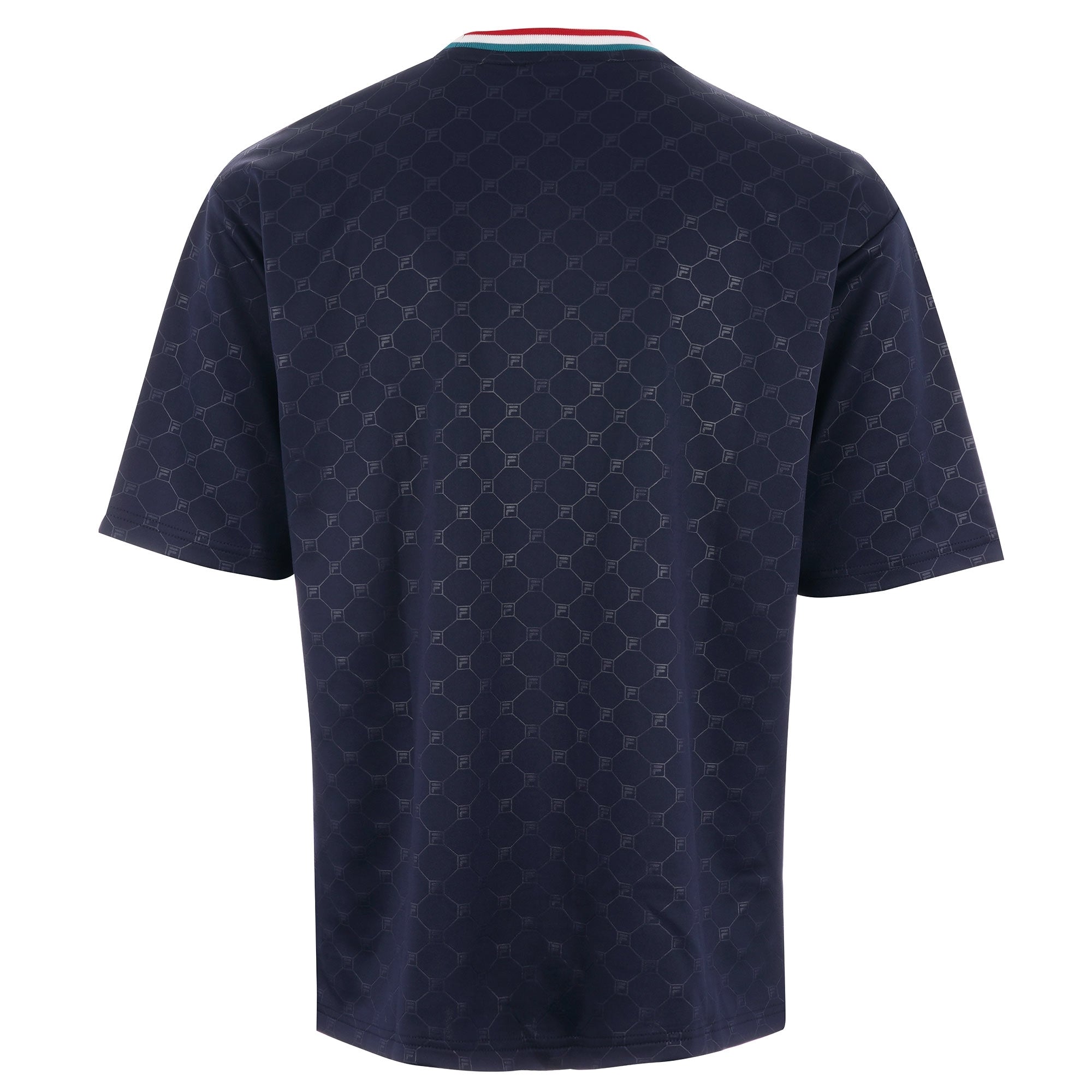 Fila Vintage Pluto Embossed T-Shirt - Peacoat